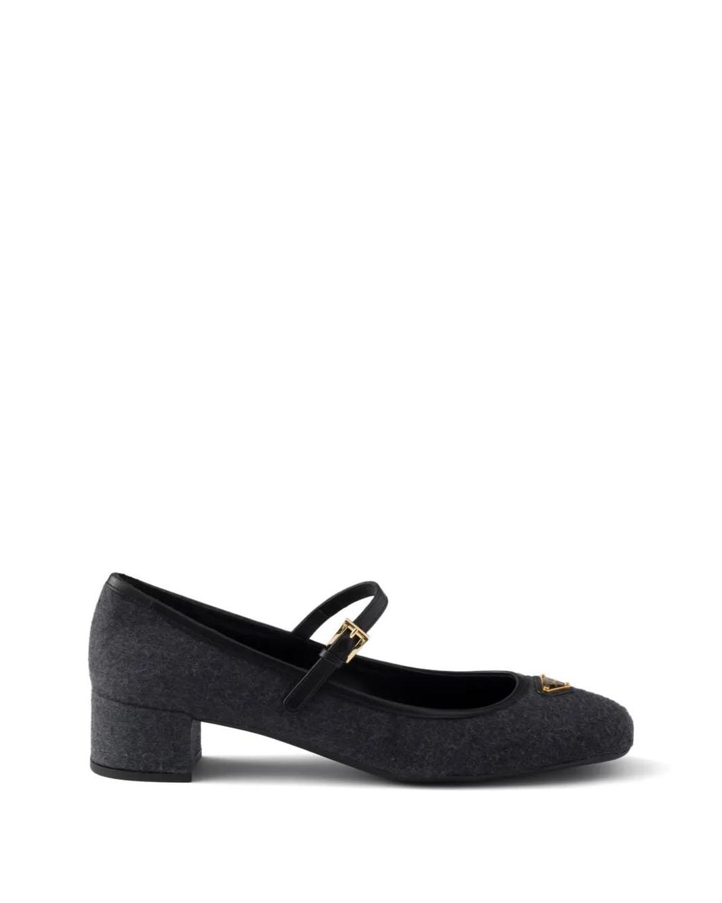 Prada White Fabric Pumps