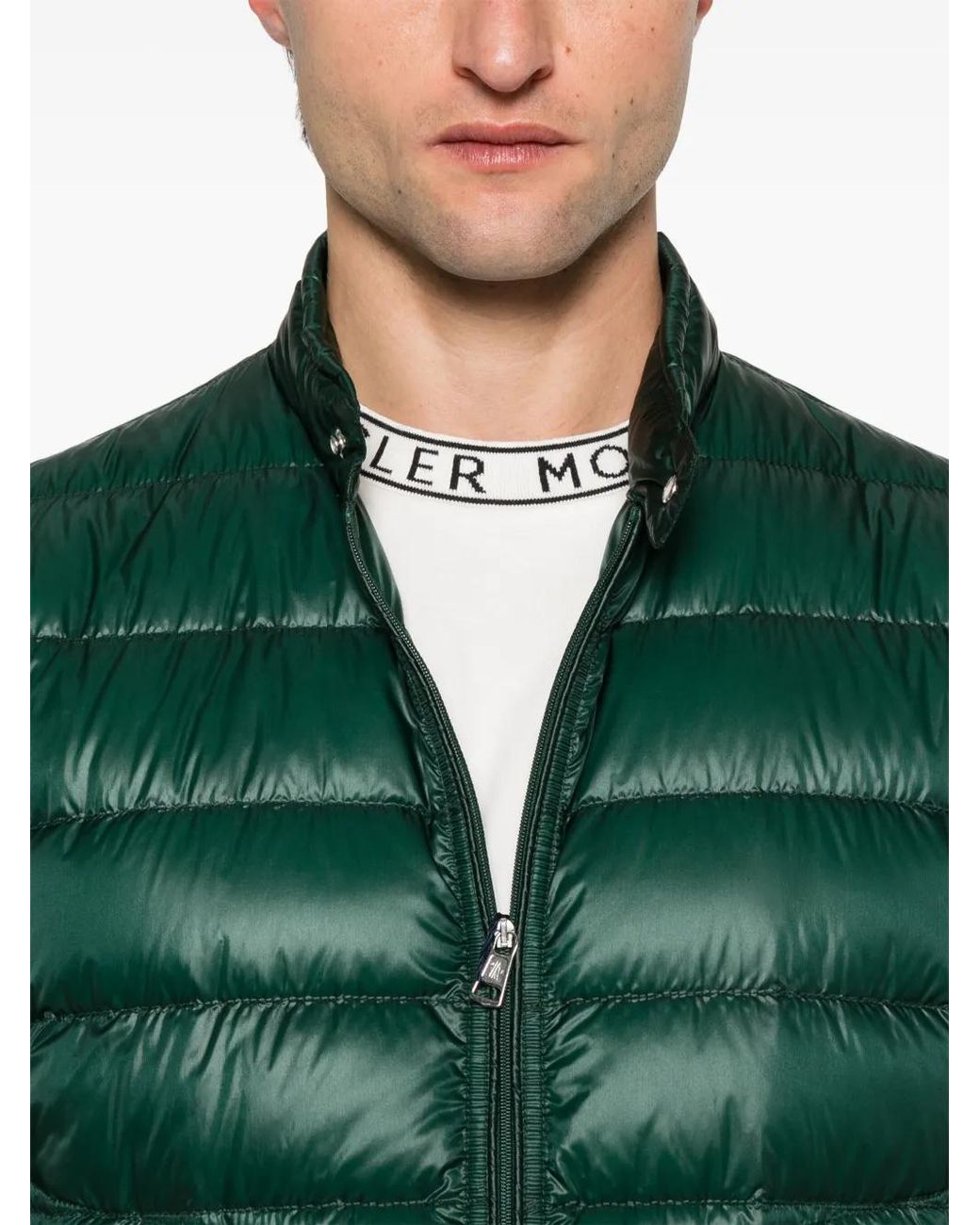 Moncler Green Lightweight Spring Jacket for men