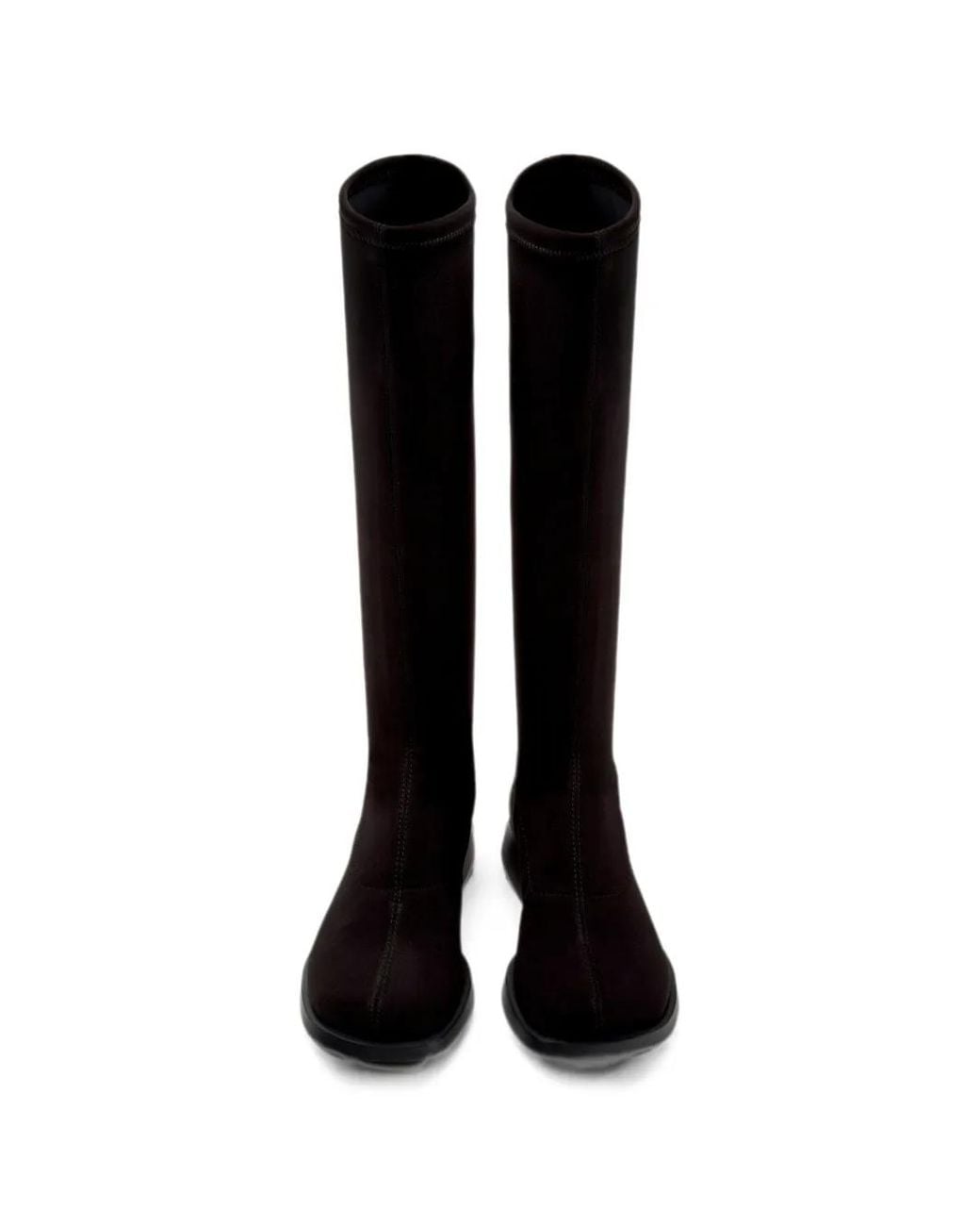 Camper Black Bottines Dana À Bout Carré