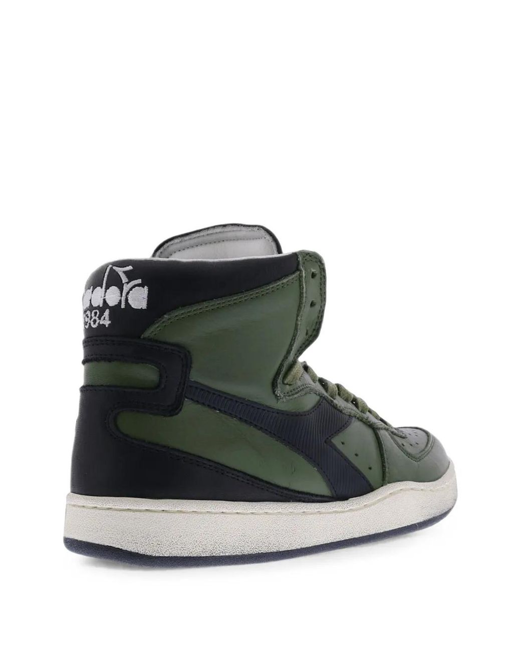 Diadora Green Mi Basket Used Sneakers