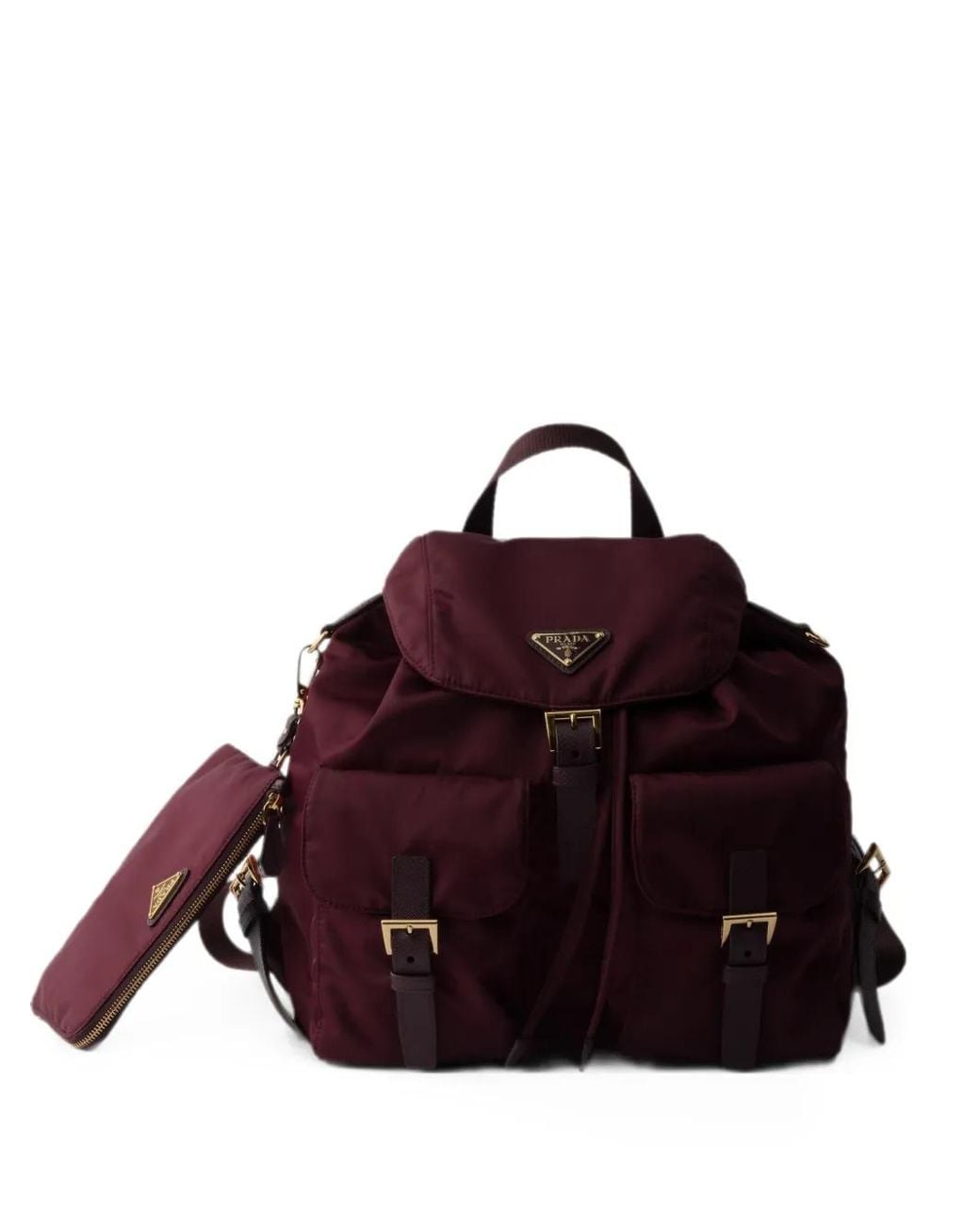 Prada Red Medium Re-Nylon Backpack