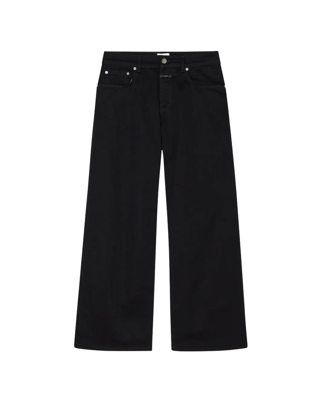 Closed Black Jayla Wide-Leg Jeans