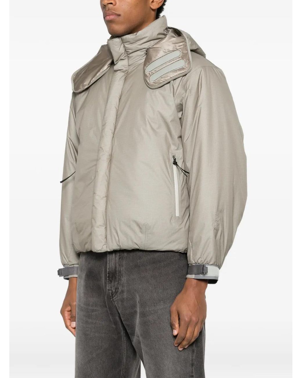 Goldwin Gray Padded Jacket for men