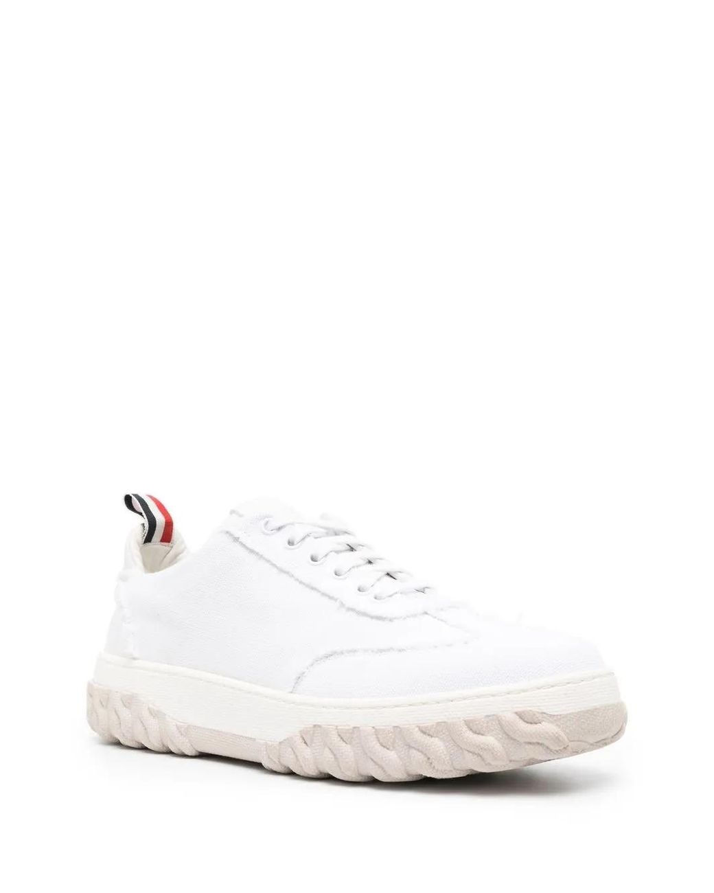 Thom Browne White Field Sneakers for men