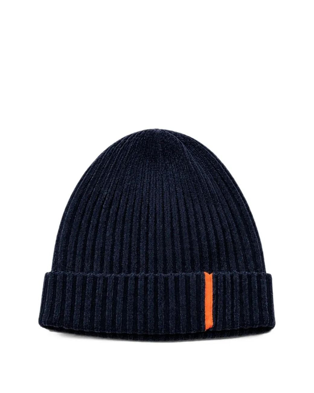 Rrd Gerippte Beanie in Blue für Herren