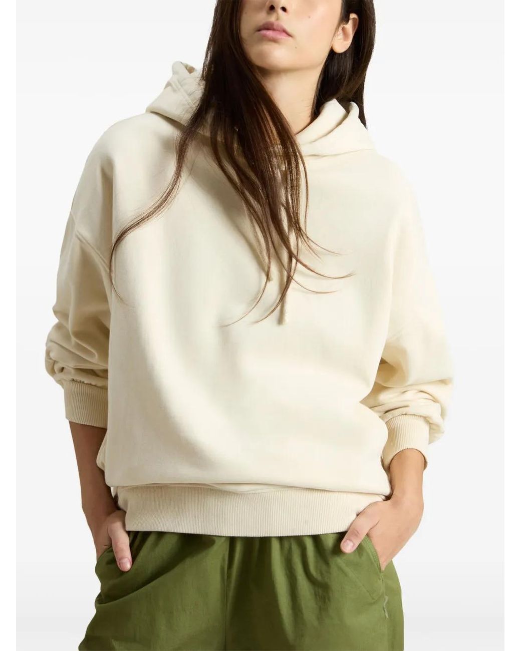Woolrich White Logo Hoodie