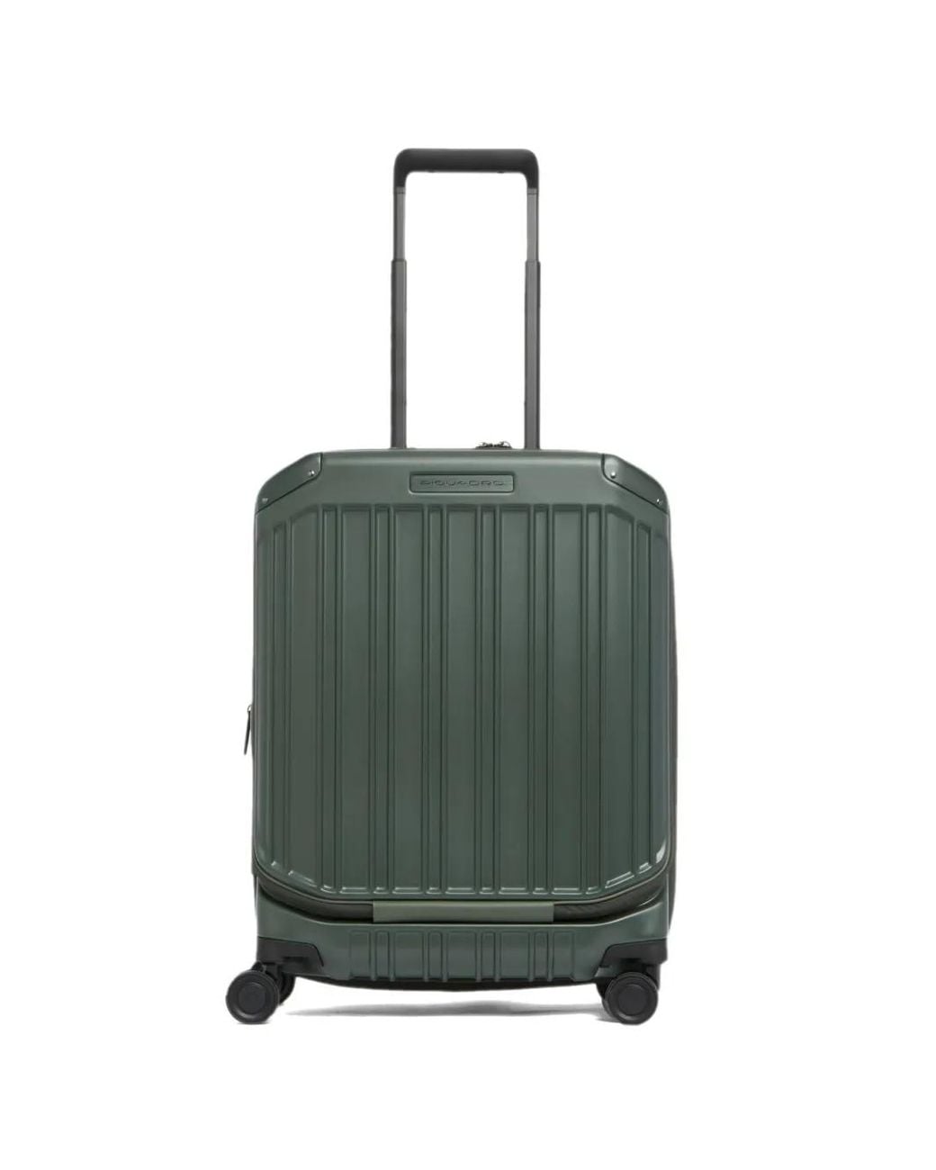 Piquadro Green Dual-Opening Cabin Luggage