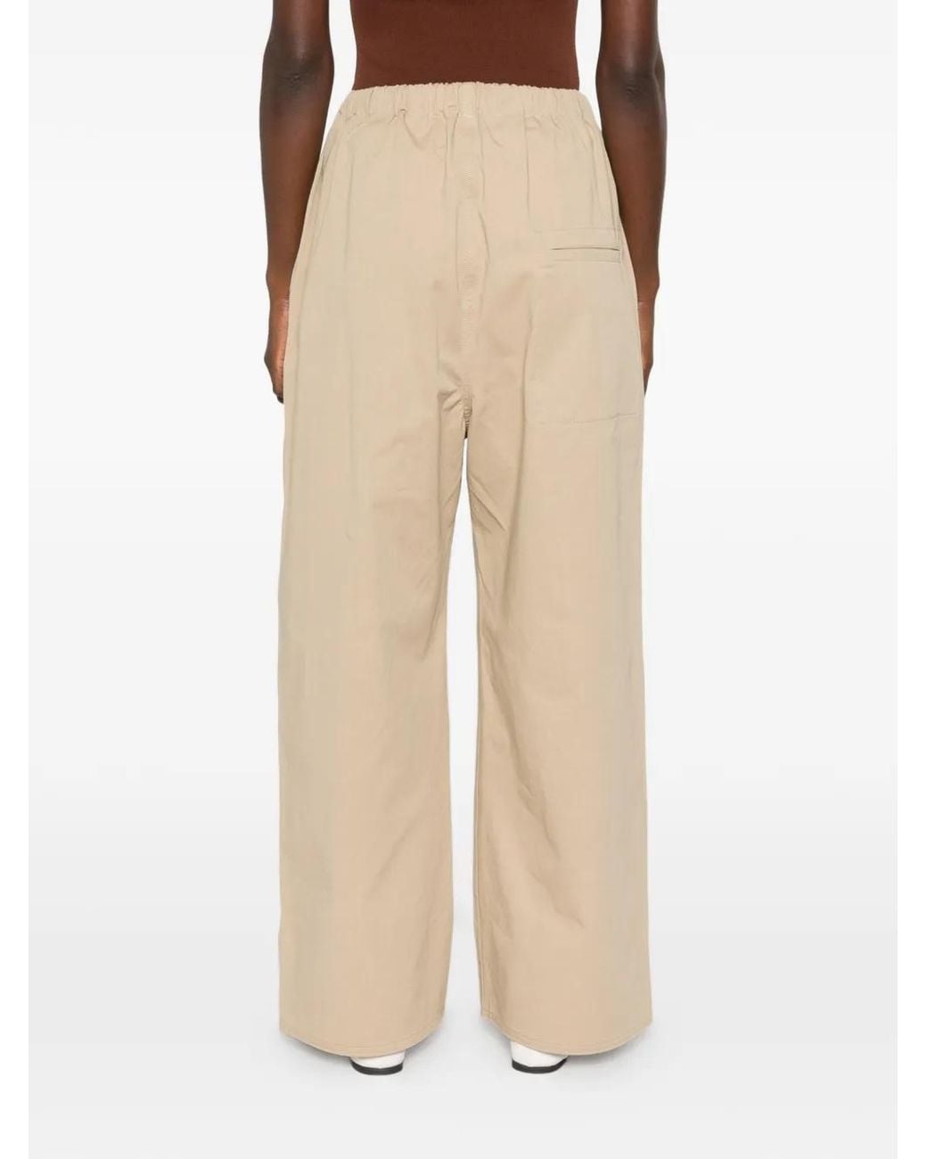 Sofie D'Hoore White Pantalon Palazzo Preston À Taille Élastiquée