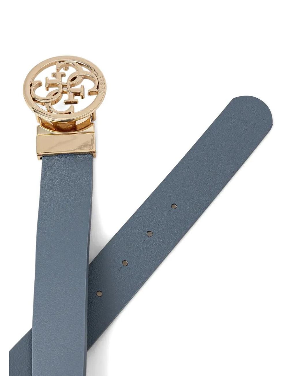 Guess Blue Nolana 4G Logo Belt