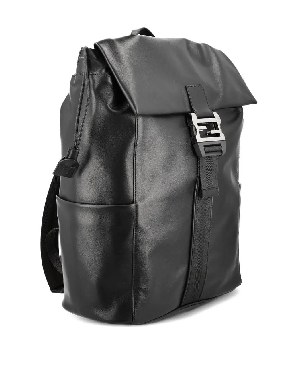 Fendi Black Flux Backpack for men