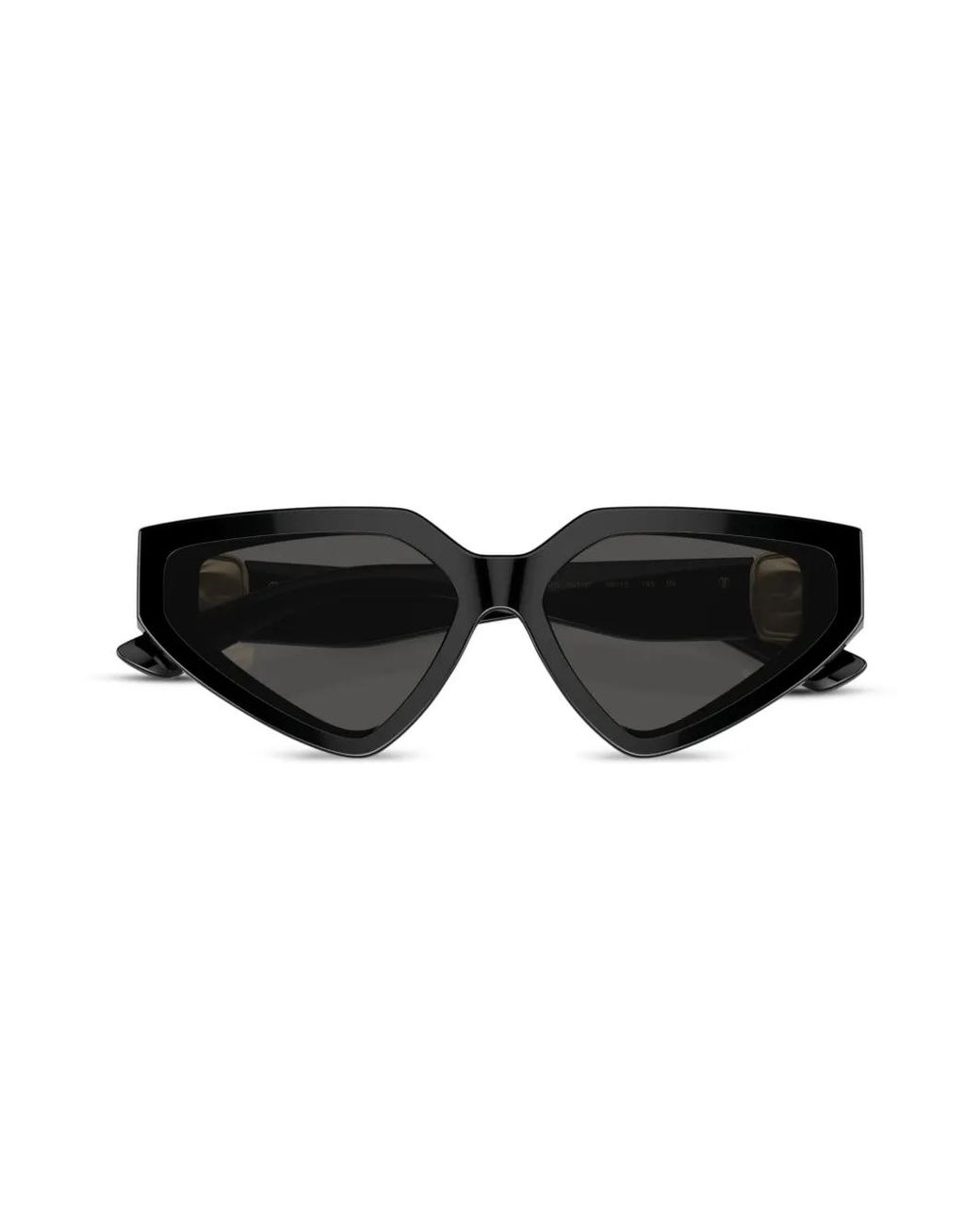 Dolce & Gabbana Black Precious Cat-Eye Sunglasses