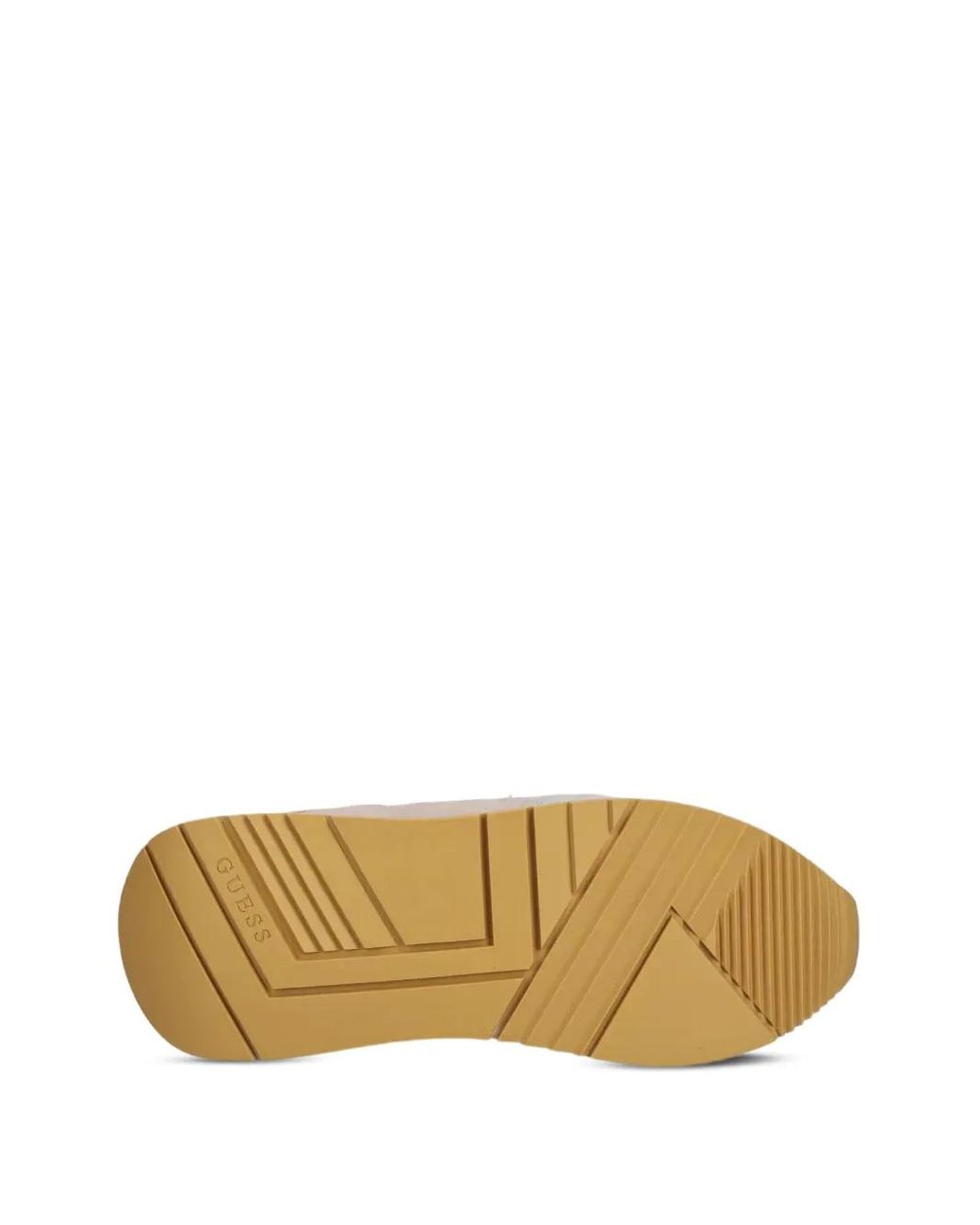 Guess White Energy Glitter-Embellished Sneakers