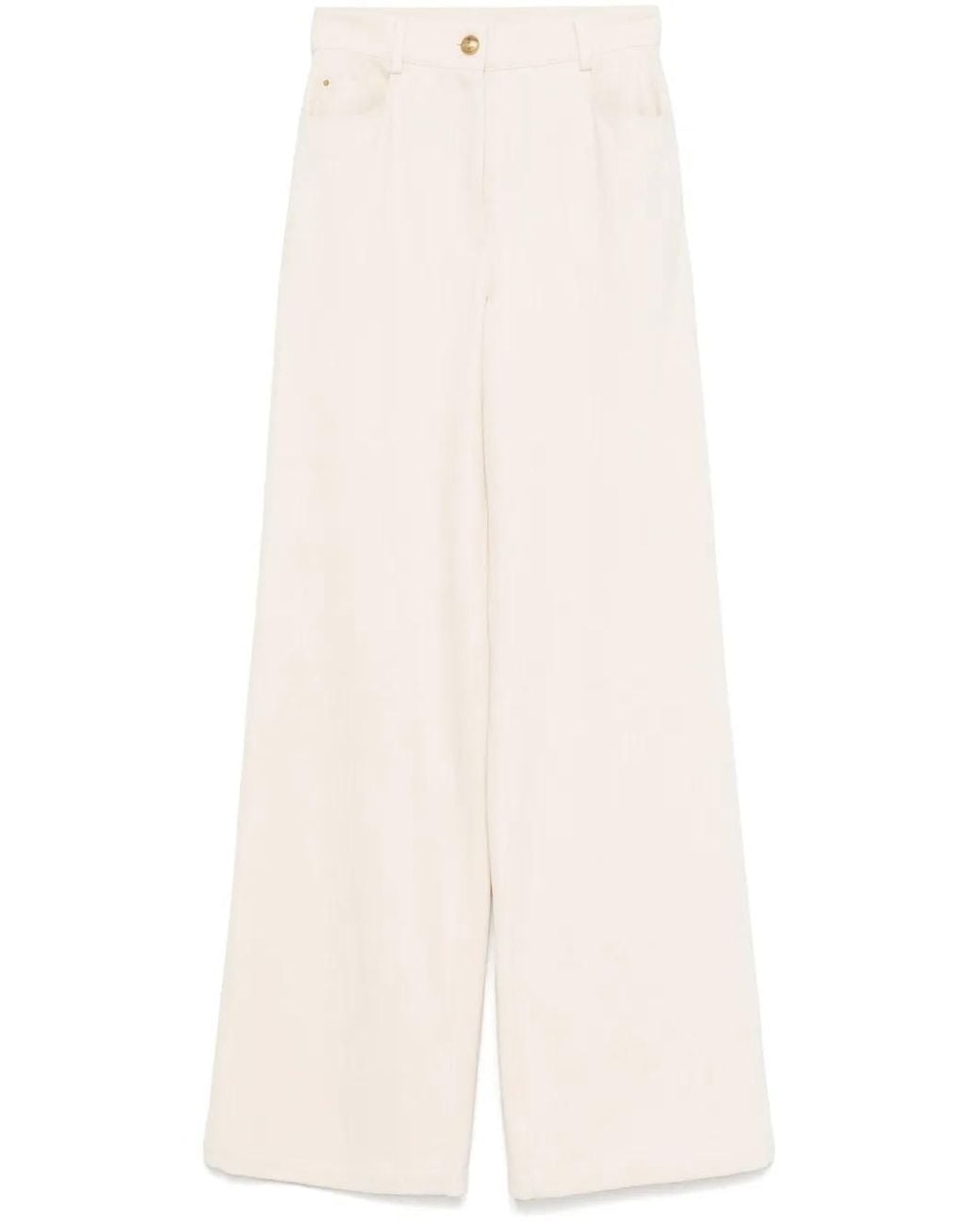 Akris Punto White Cooper Trousers
