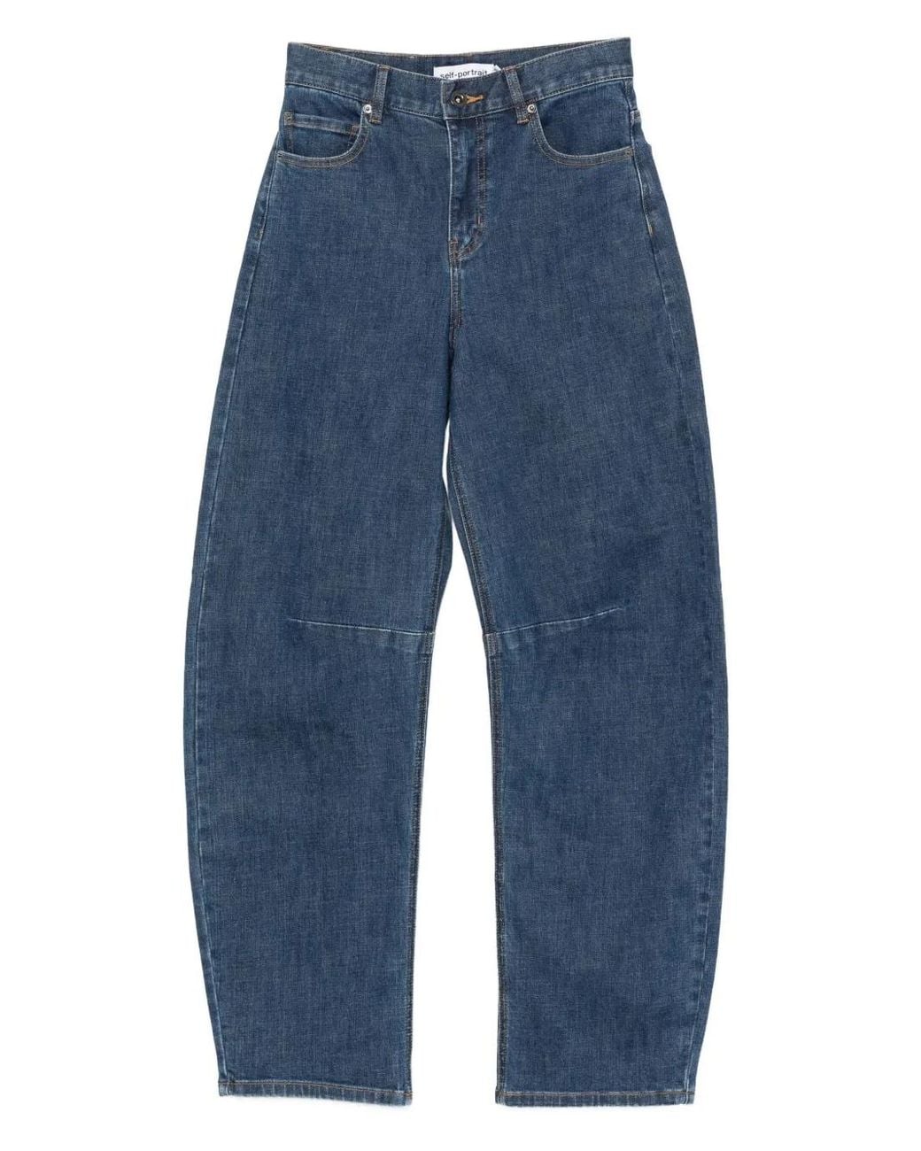 Self-Portrait Blue Five-Pockets Jeans
