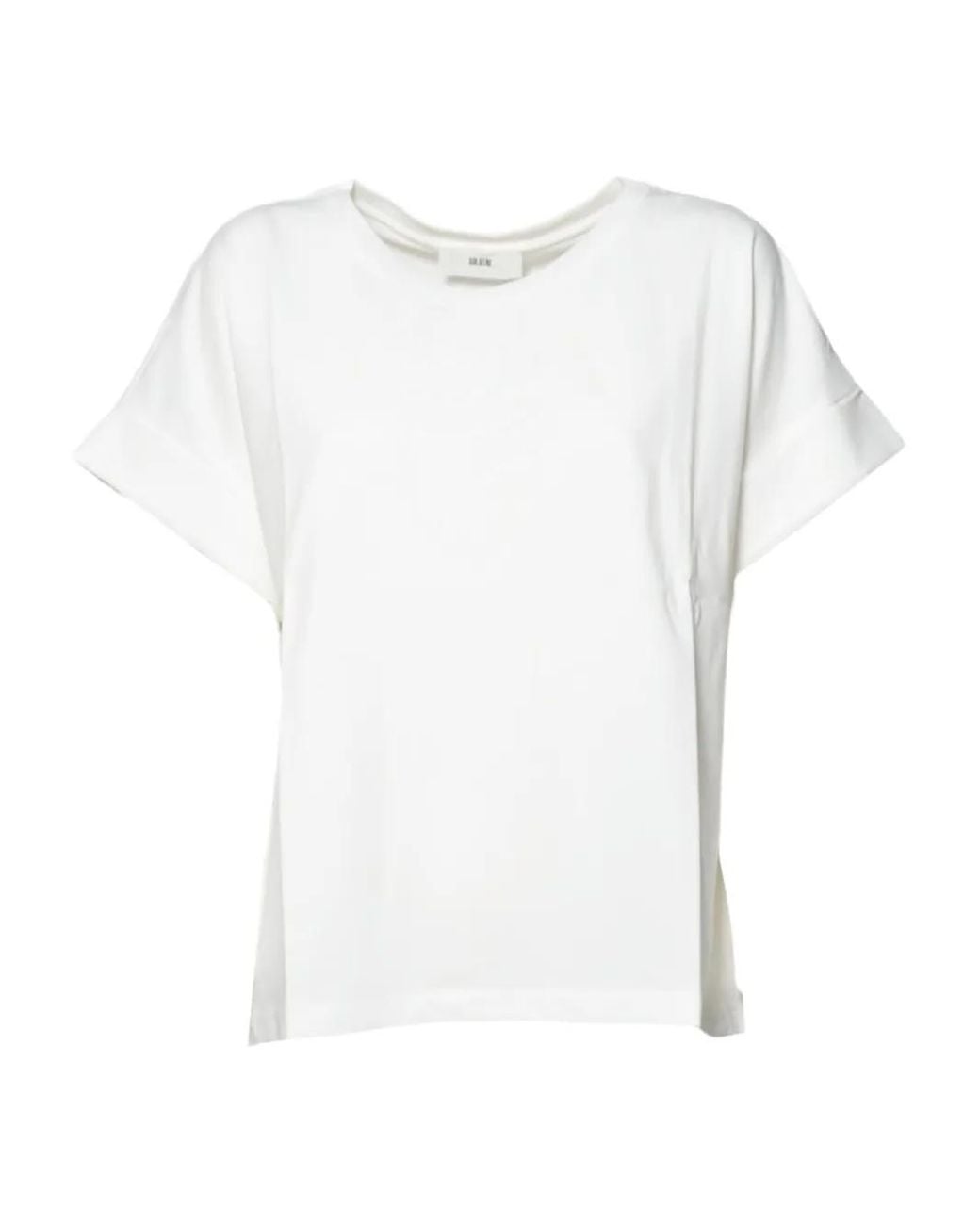 SOLOTRE White Cuffed T-Shirt