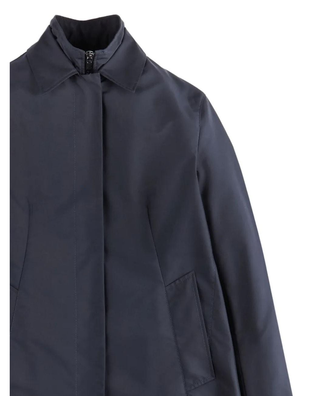 Fay Blue Morgan Collared Coat