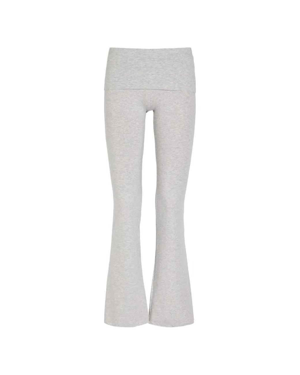 Skims Gray Foldover Track Pants
