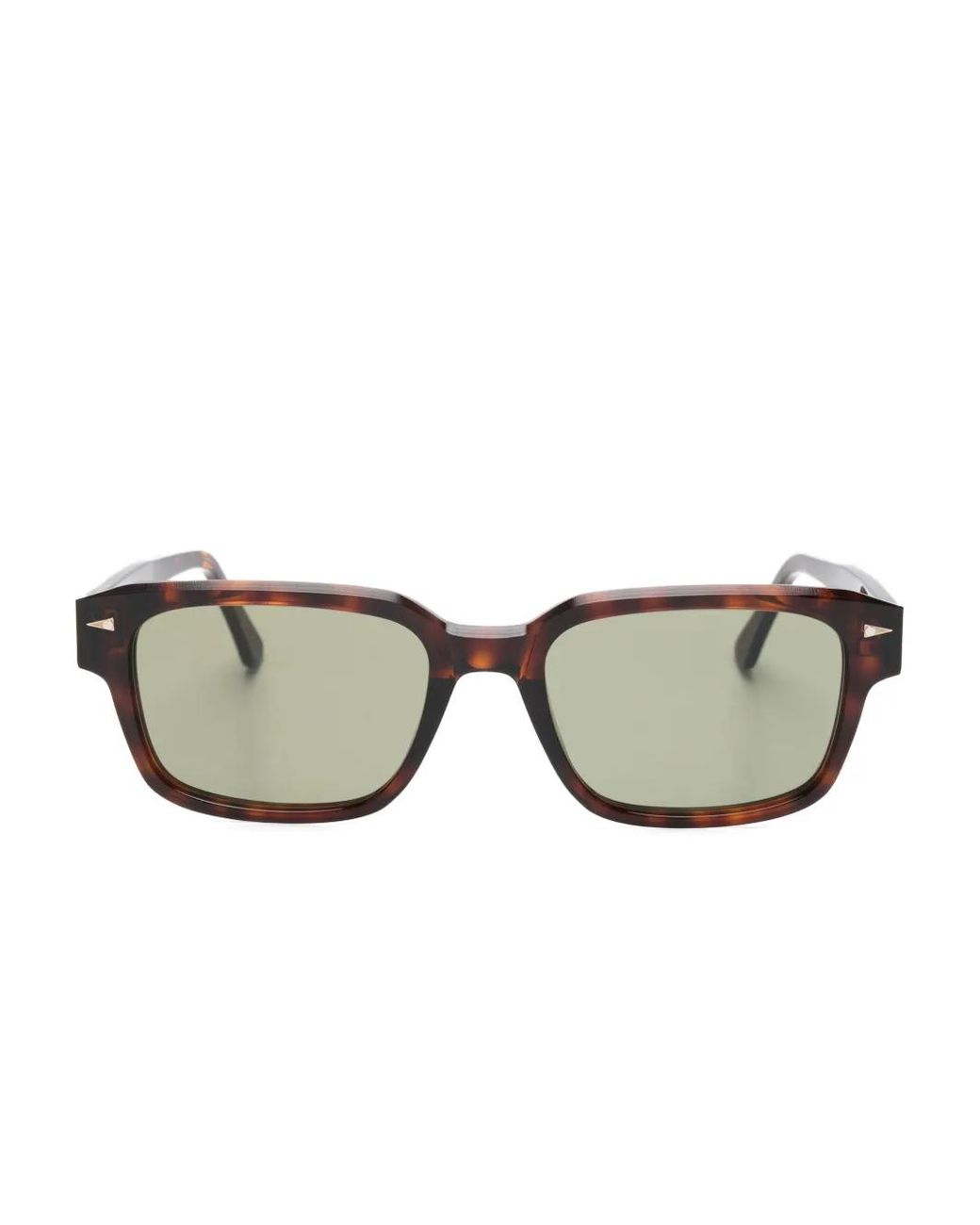Ahlem Brown Beaux-Arts Square-Frame Sunglasses