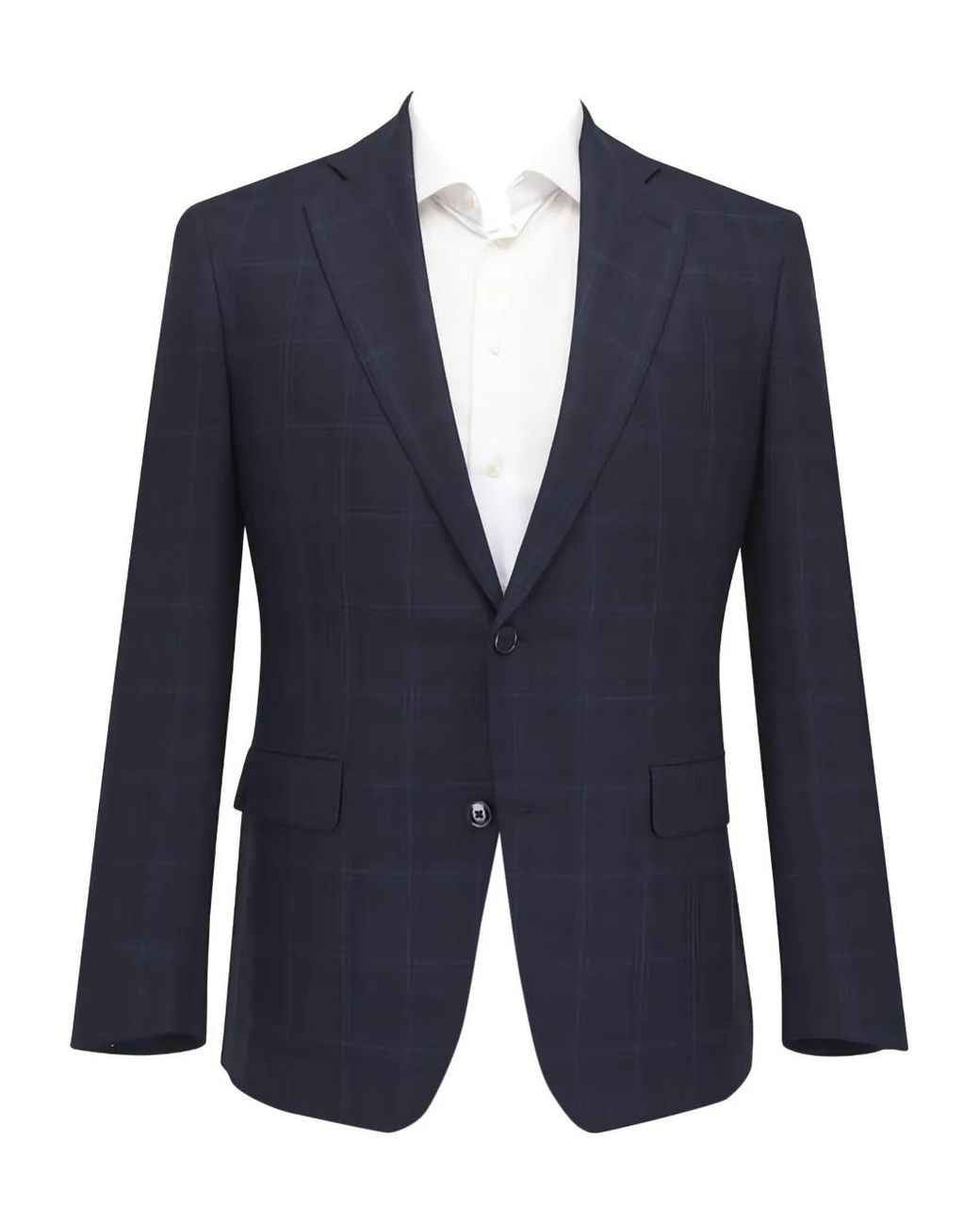 Blazer A Quadri di Atelier Munro in Blue da Uomo