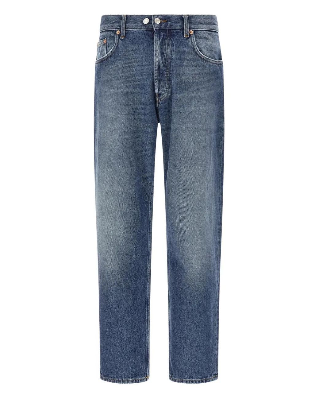 Department 5 Jeans Met Stonewashed-Effect in het Blue voor heren