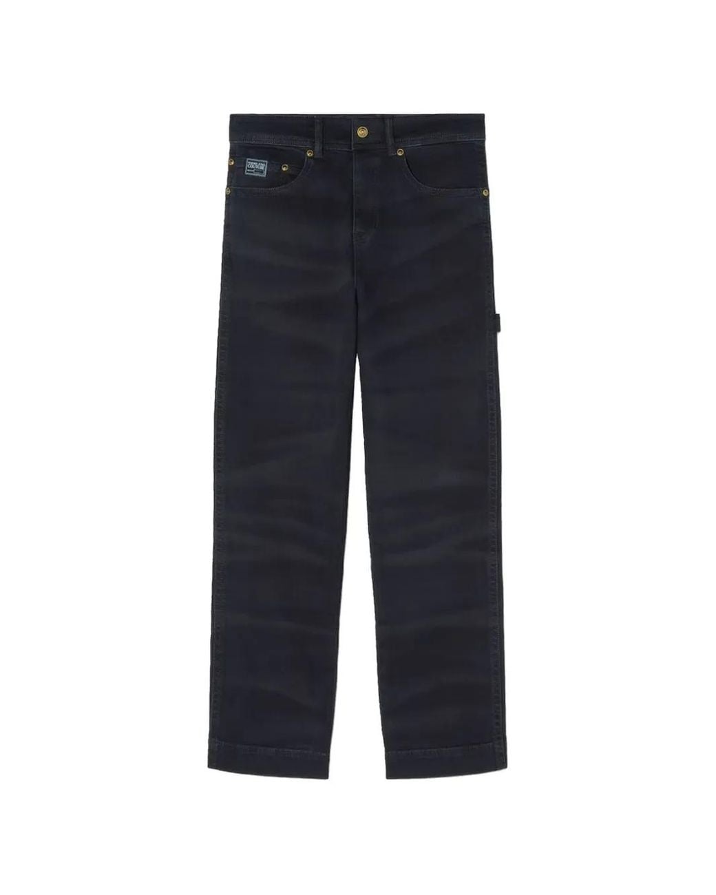 Versace Jeans Couture Blue Piece Number V-Emblem Regular-Fit Jeans for men