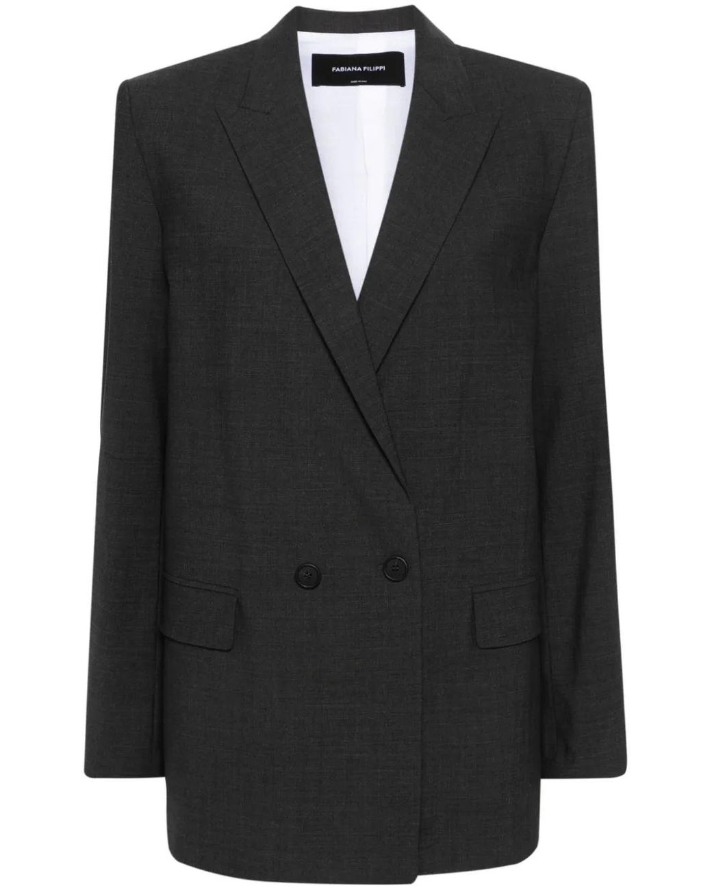 Fabiana Filippi Black Oversized Blazer