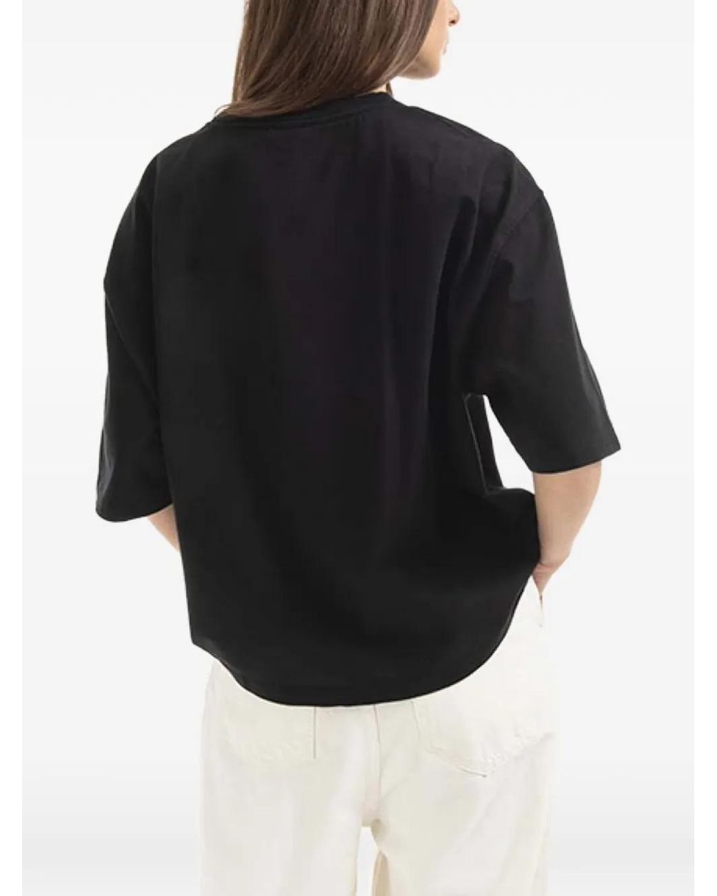 Tom Wood Black Adria Short-Sleeve T-Shirt