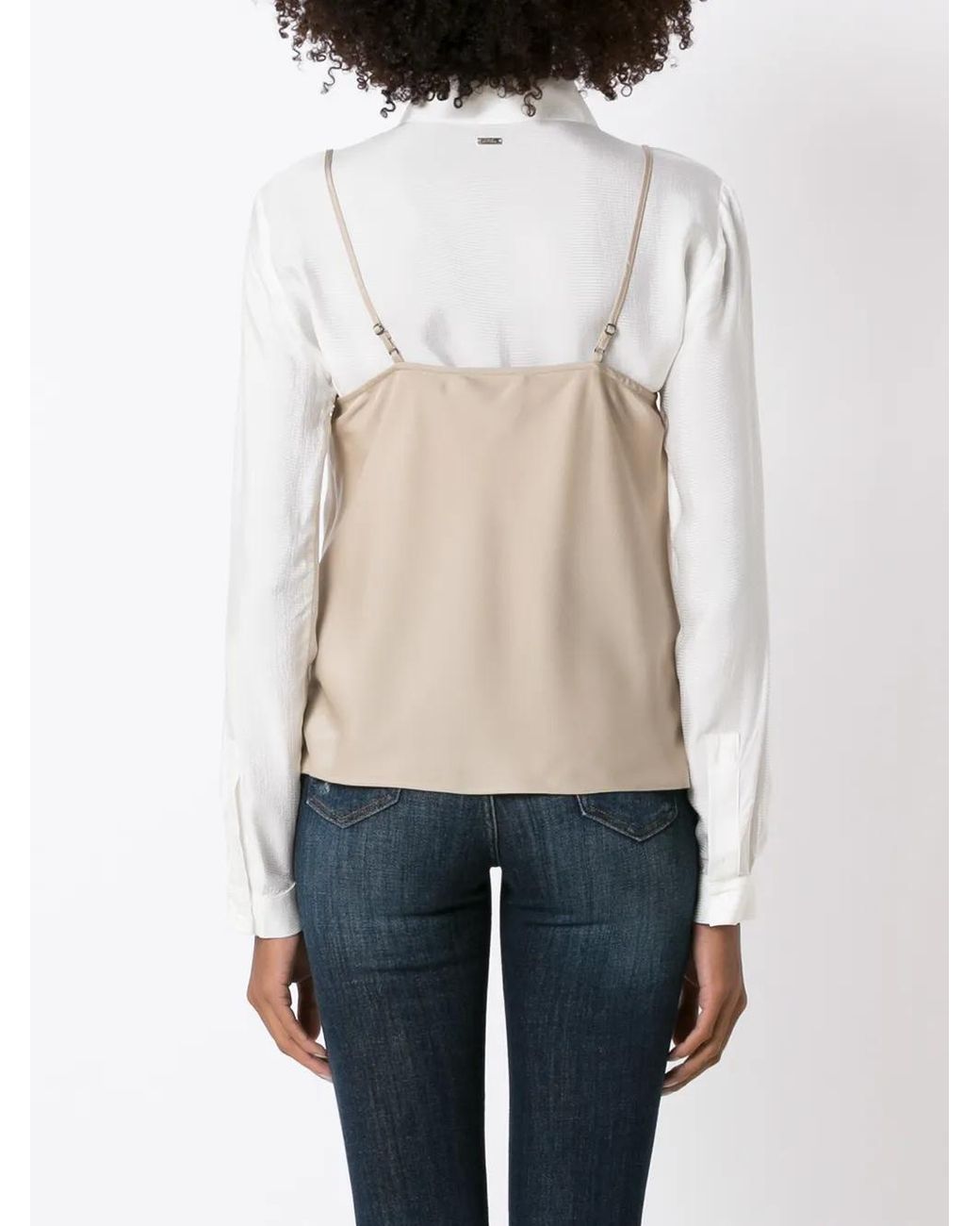 ARMANI EXCHANGE Natural Camisole Top