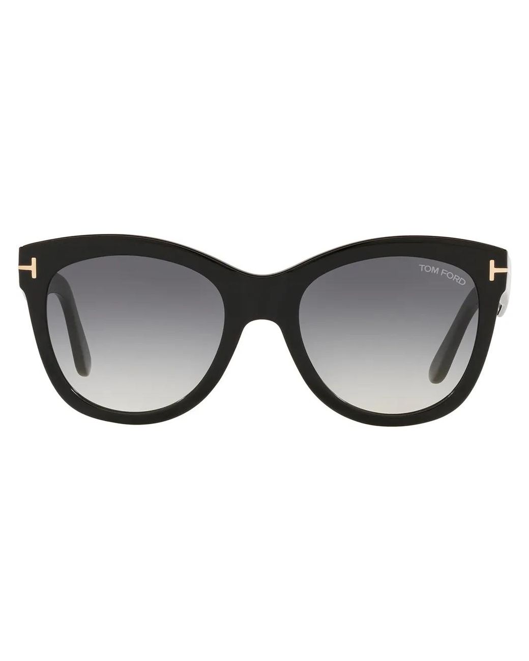 Tom Ford Brown Square Tinted Sunglasses