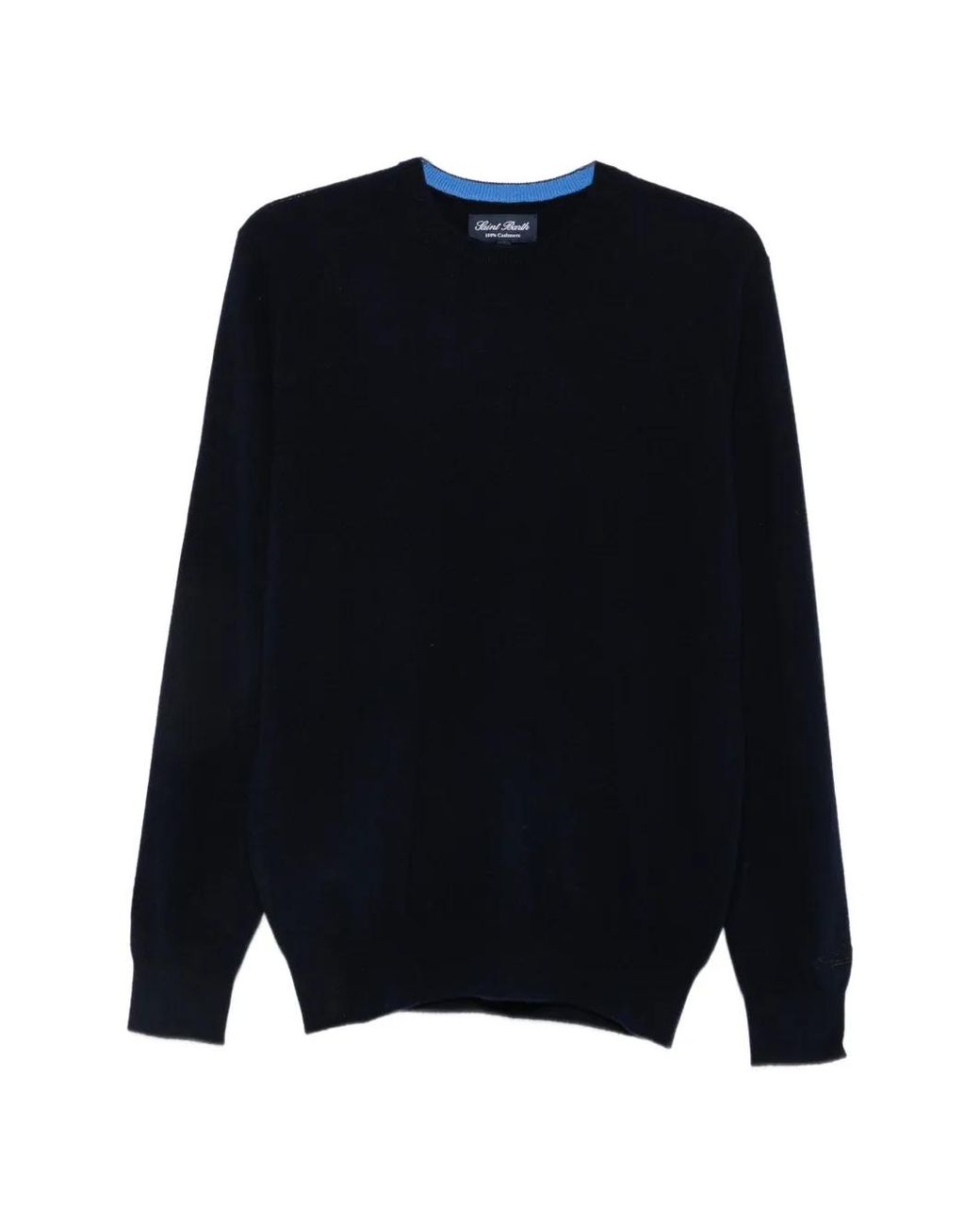 Mc2 Saint Barth Blue Regent Crewneck Sweater for men