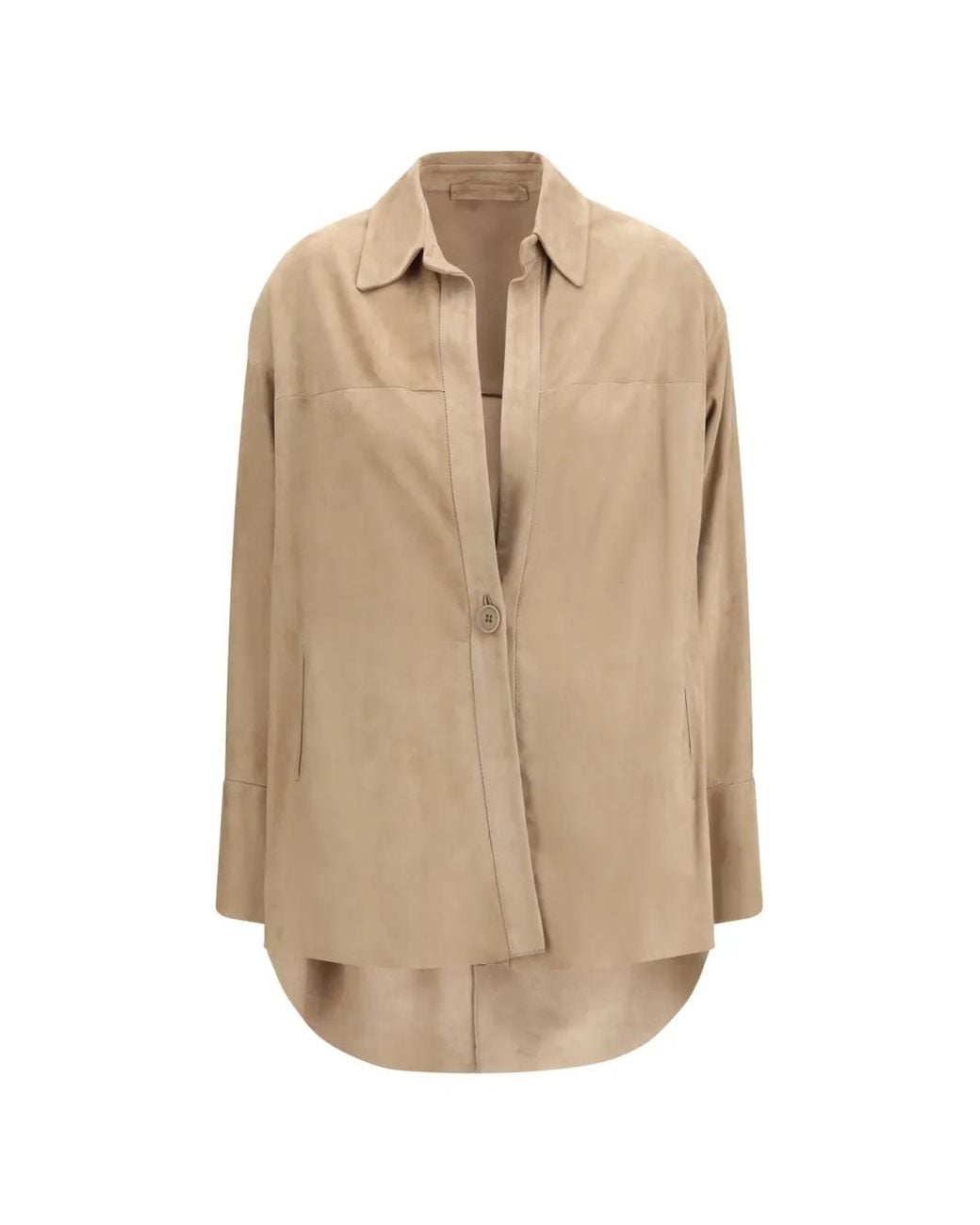Salvatore Santoro Natural Suede Jacket