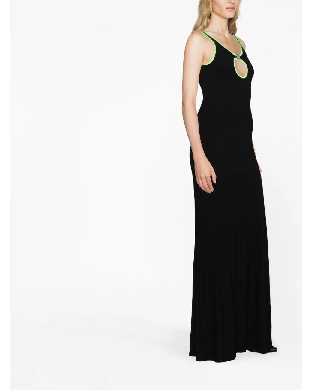 Ambush Black Heart Hole Dress