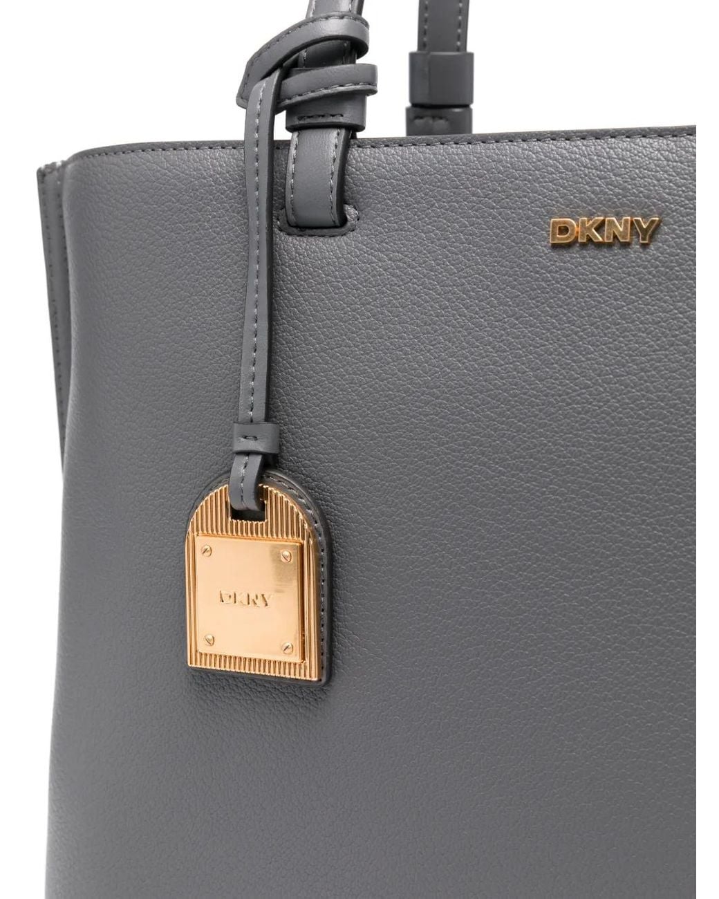 DKNY Gray Alya Tote Bag
