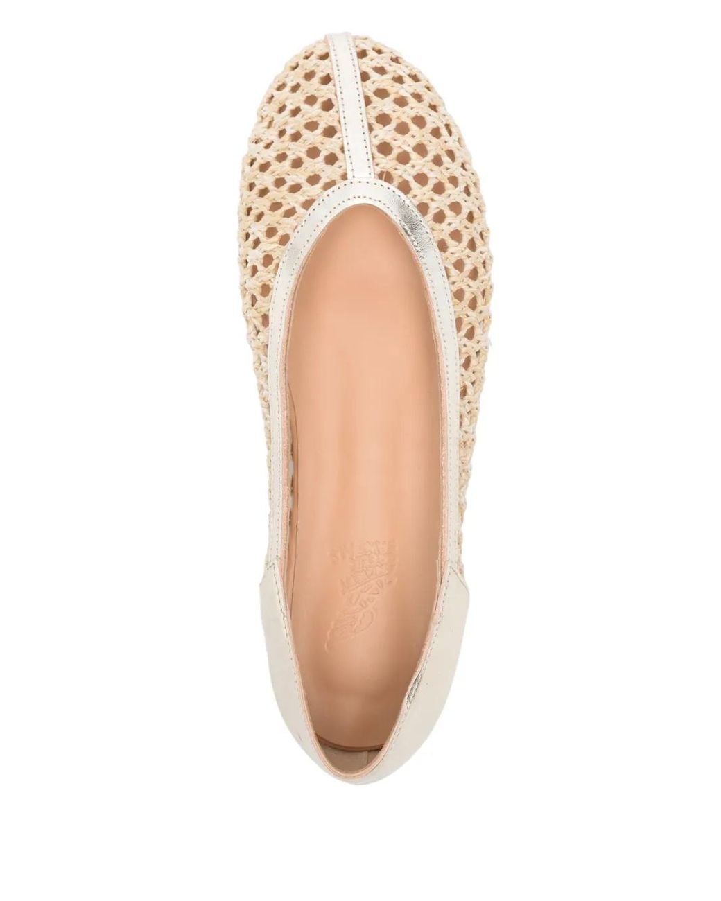 Ancient Greek Sandals Natural Aeropi Ballet Flats