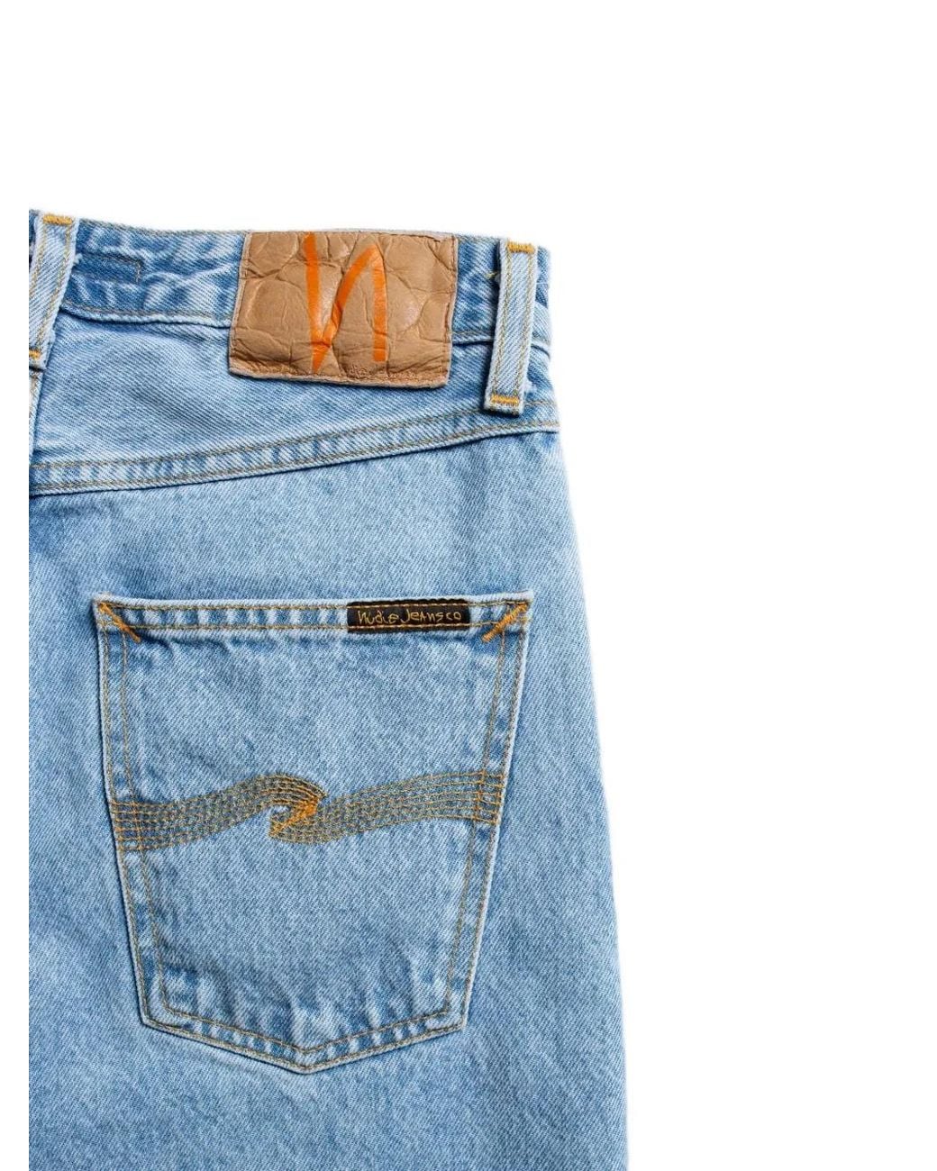 Nudie Jeans Blue Lofty Lo Jeans