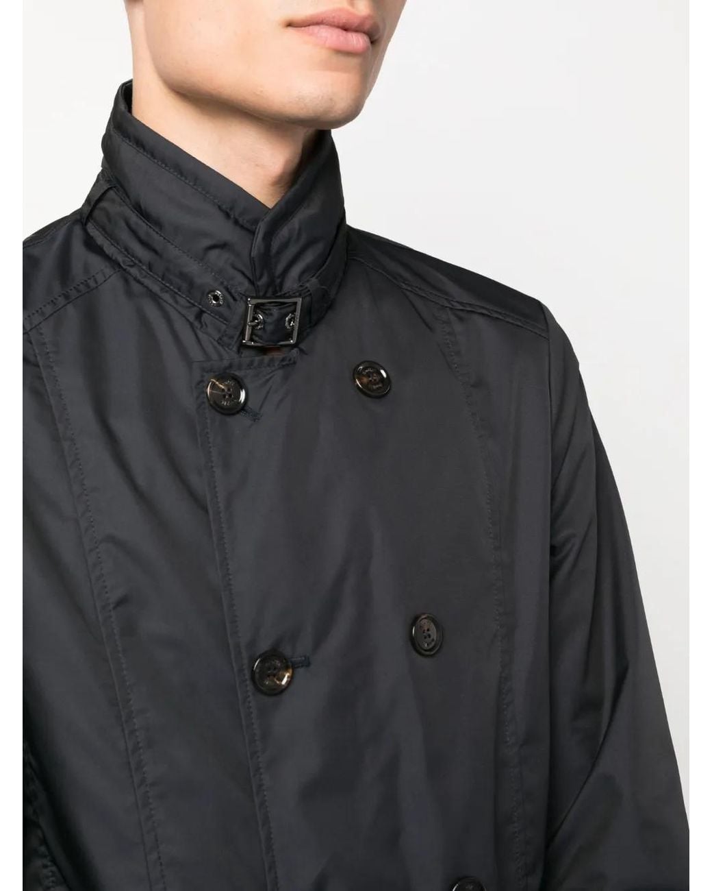 Moorer Wattierte Nabucco-Km Jacke in Black für Herren