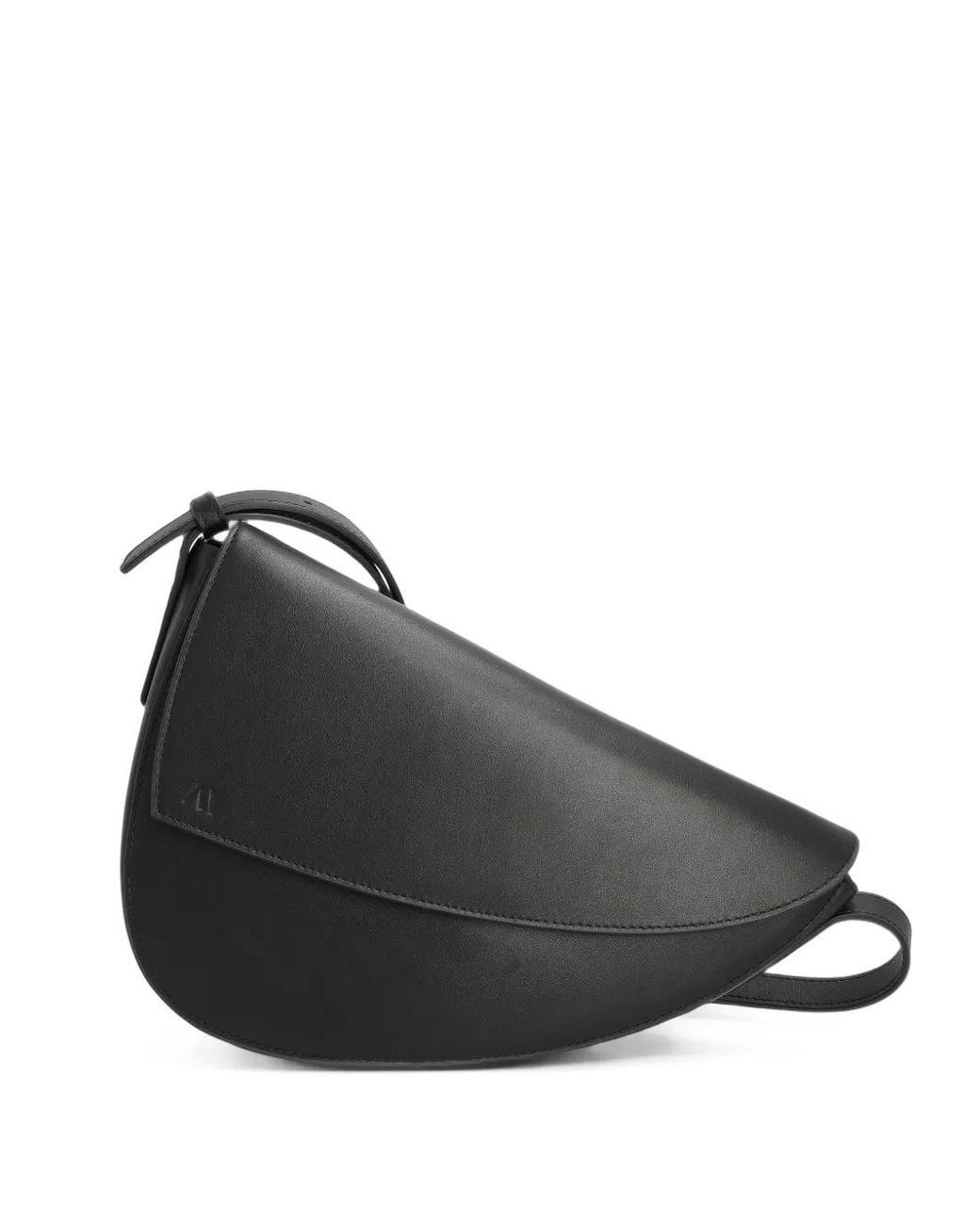 Kaai Black Rebel Leather Crossbody Bag