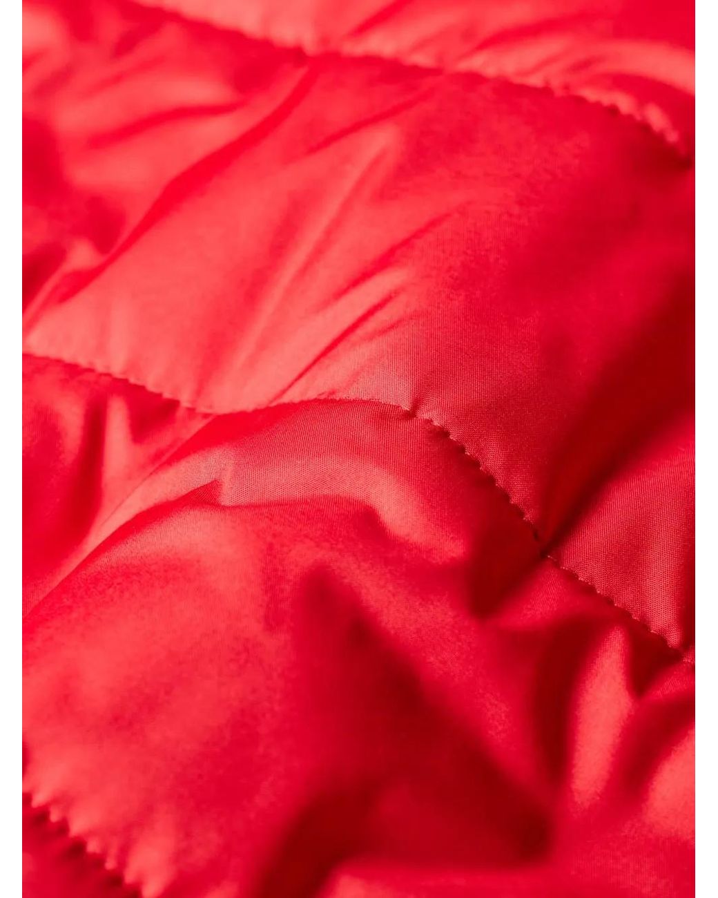 Paul Smith Red Cotton-Blend Quilted Zip Jacket for men