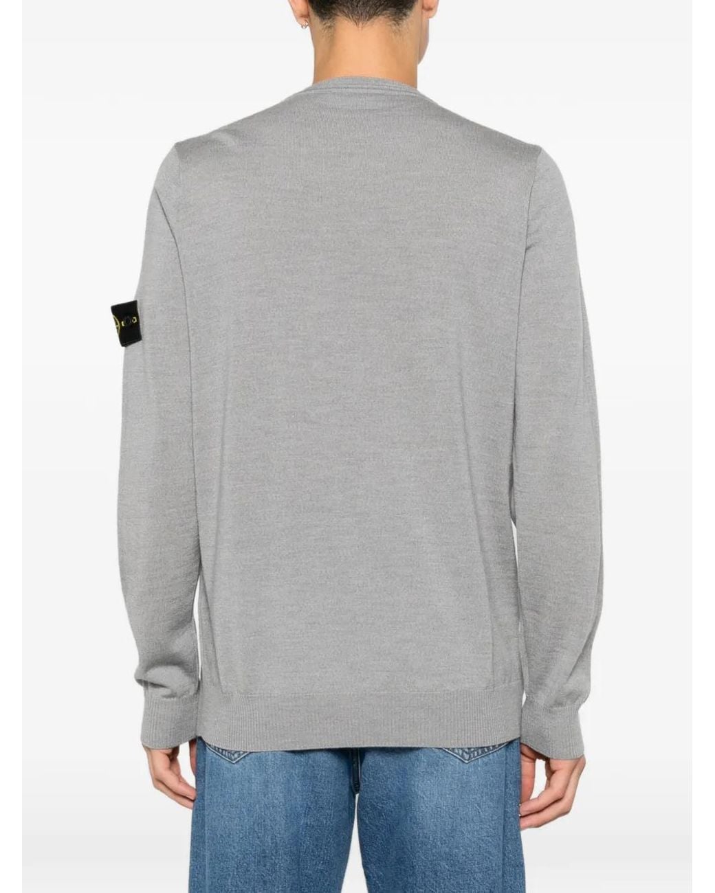 Stone Island Gray Maglia Rws for men