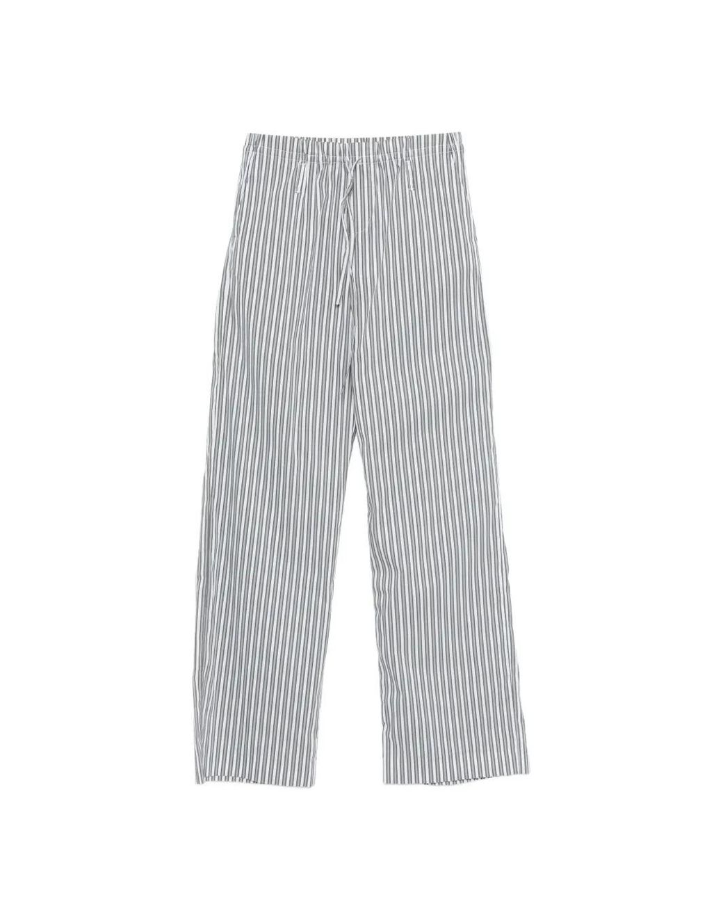 IRO Gray Lia Striped Trousers