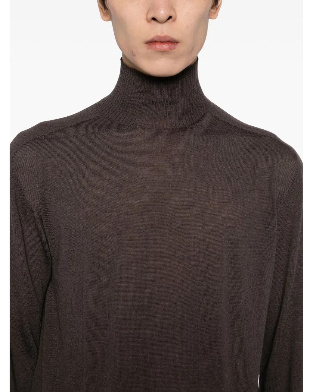 Rick Owens Brown Turtle Top for men
