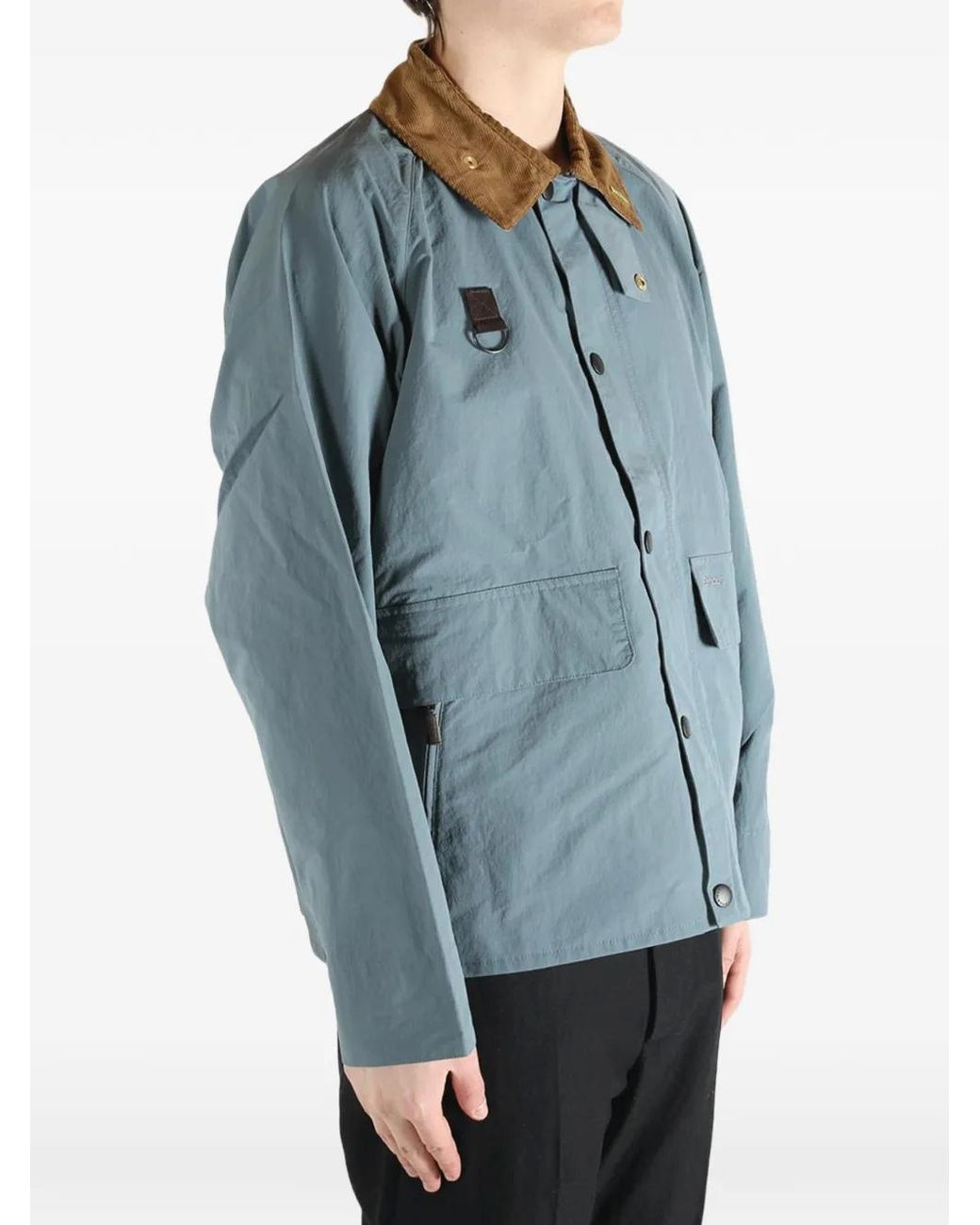 Barbour Blue Icons Spey Collared Jacket for men