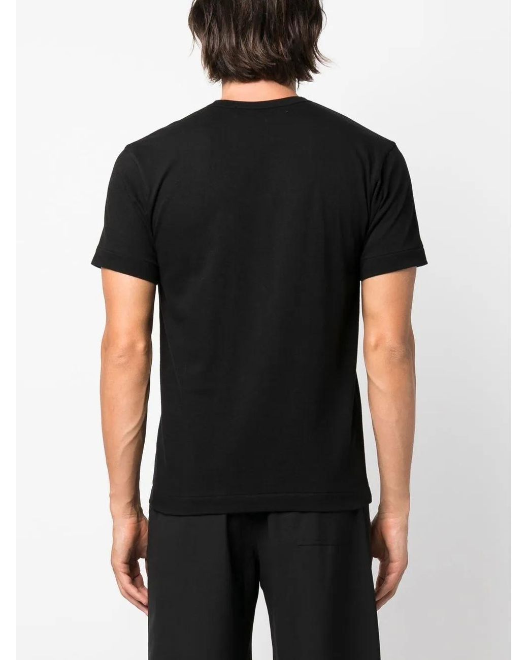 COMME DES GARÇONS PLAY Black Invader Heart T-Shirt ( for men