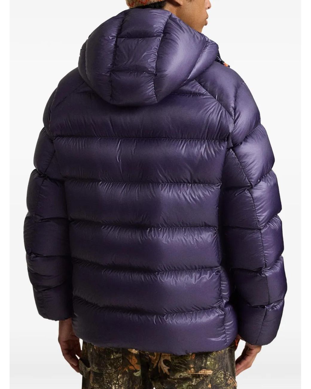 Polo Ralph Lauren Blue Quilted Hooded Jacket for men