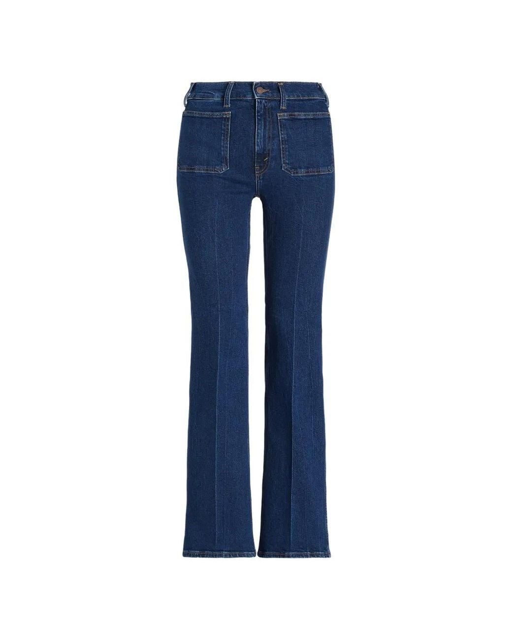 Polo Ralph Lauren Blue Patch-Pocket Jeans