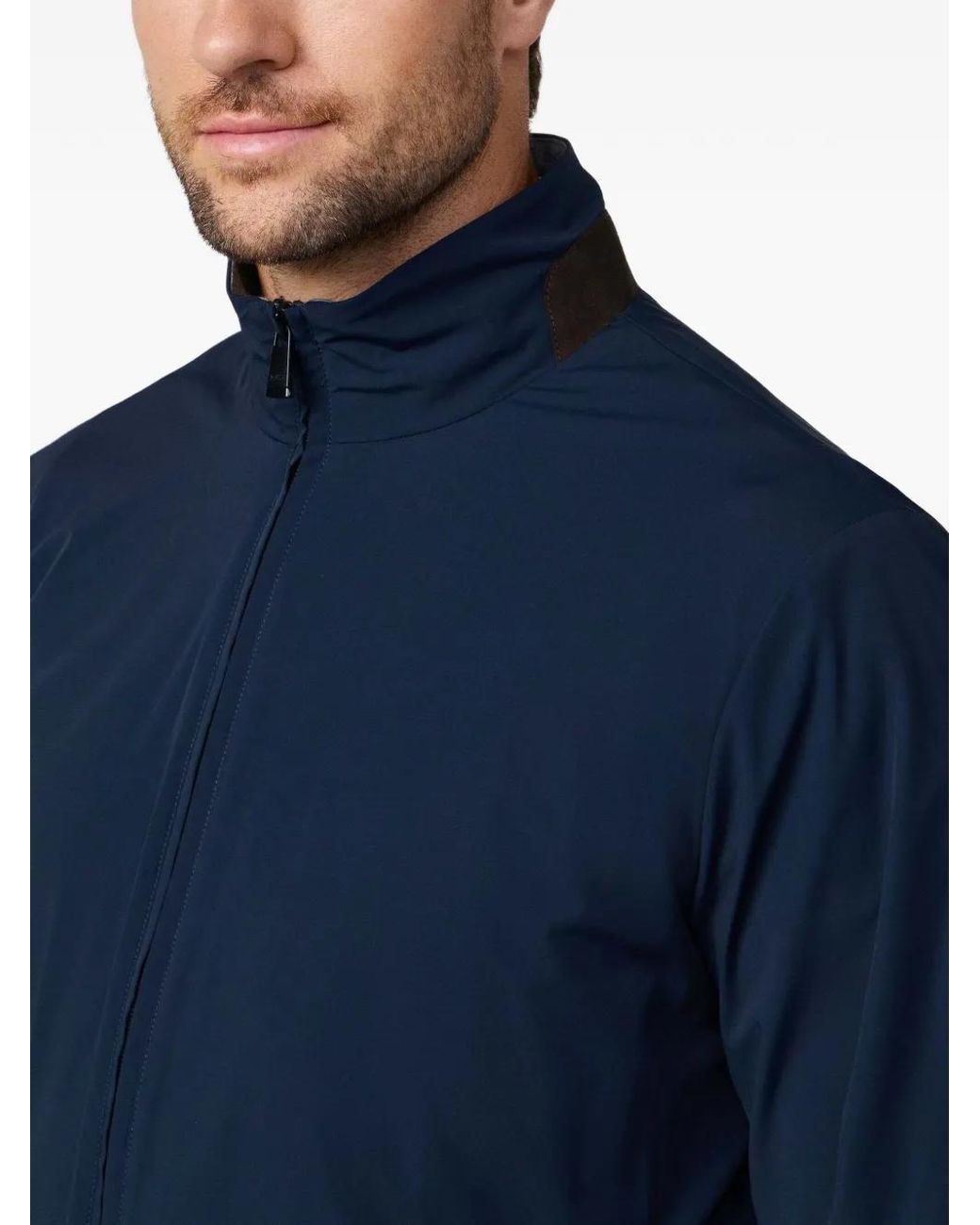 Hackett Blue Driver Blouson Jacket for men