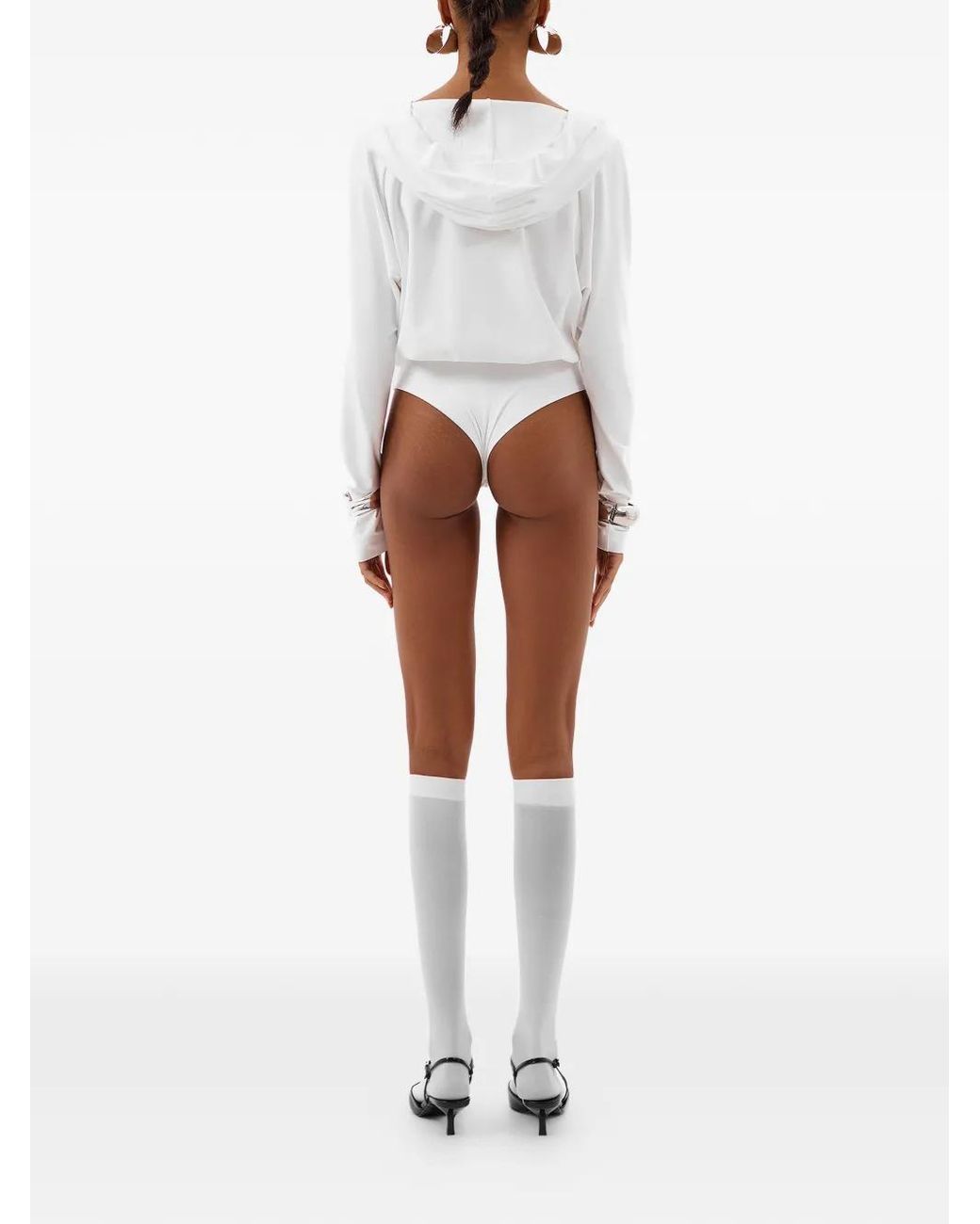 Body À Design Drapé ANNAFOXY en coloris White