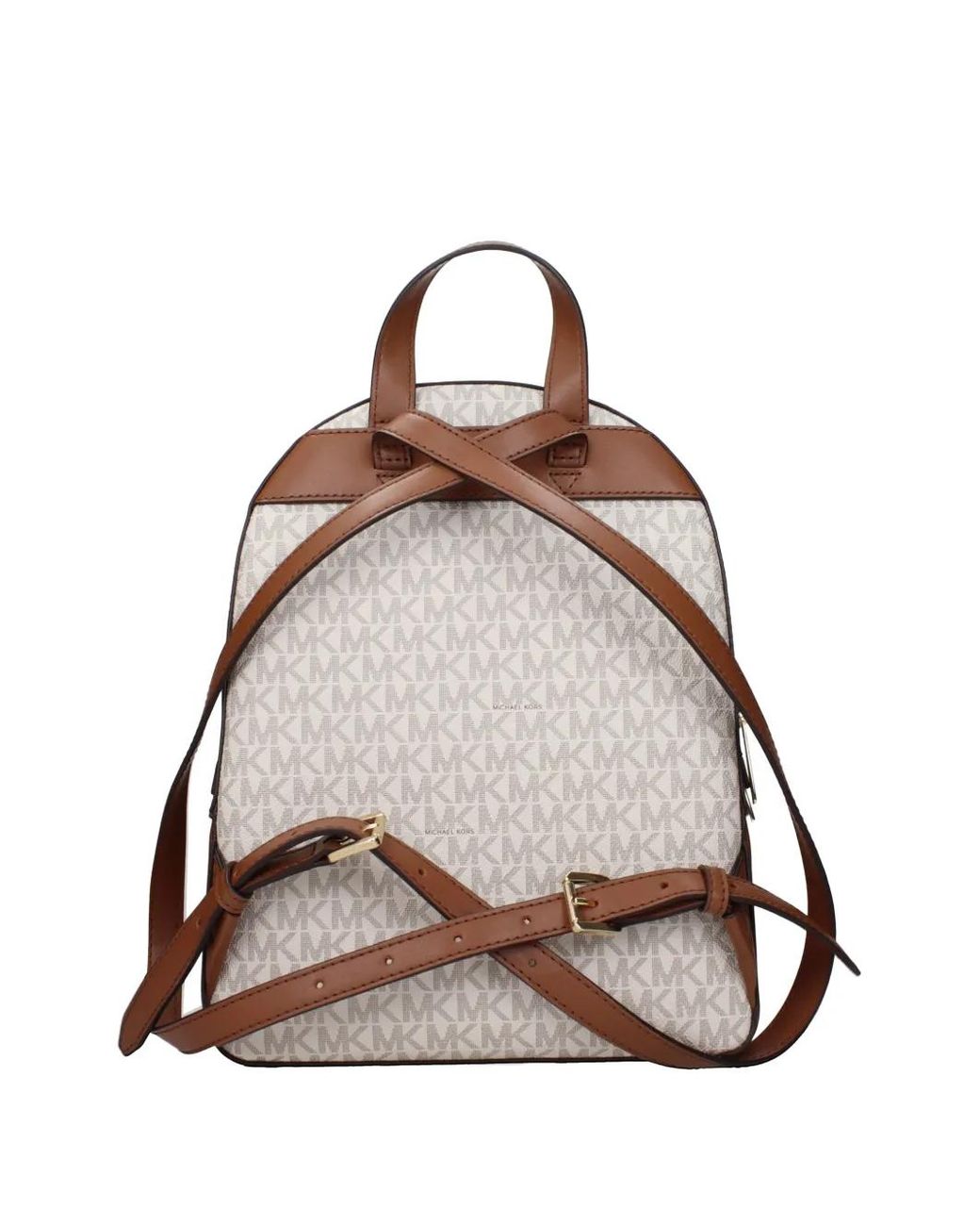 Michael Kors White Medium Jaycee Backpack
