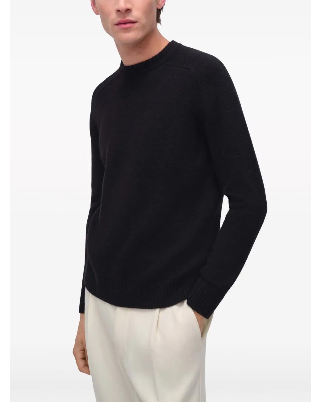 Jonathan Simkhai Blue Carlton Wool-Cashmere Blend Jumper for men