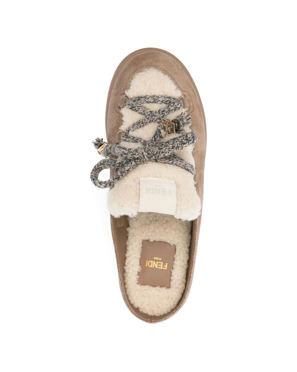 Fendi Natural Après Chic Mules
